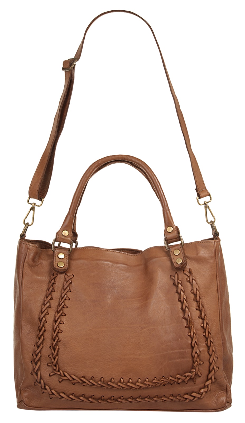 Samantha Look Shopper, echt Leder, Made in Italy