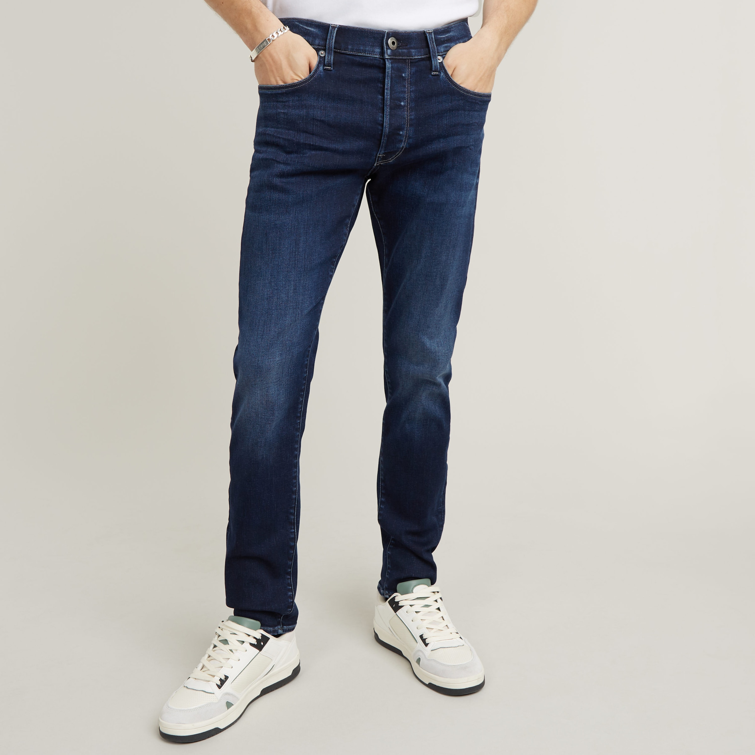 G-STAR Slim-fit-Jeans »3301 Slim«, mit toller Waschung und Elasthan