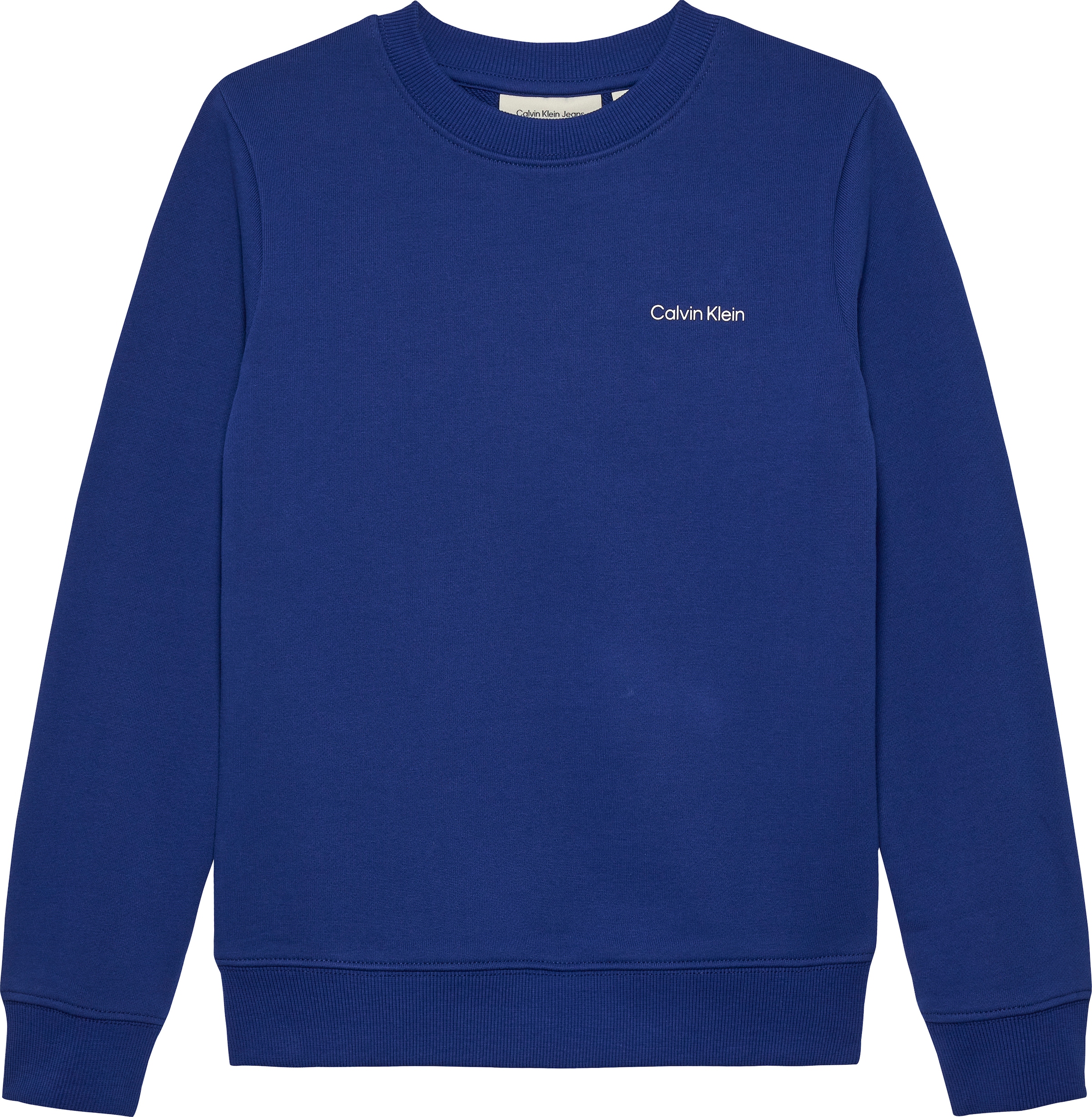 Calvin Klein Jeans Sweatshirt »CHEST INST. LOGO REGULAR CN«, für Kinder bis 16 Jahre, Logo-Schriftzug, Unisex