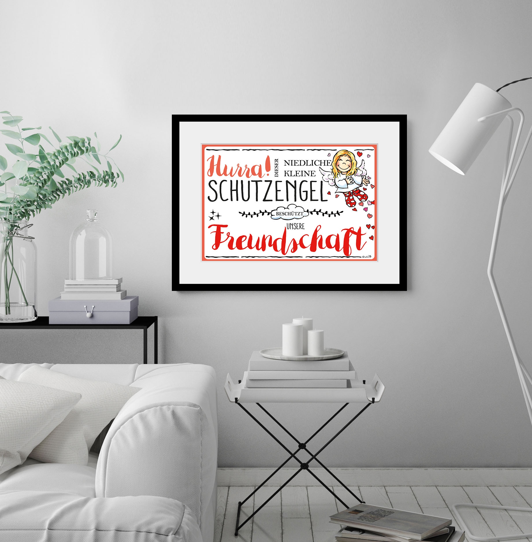 ❤ queence Bild »Schutzengel Freundschaft«, Engel, (1 St.) kaufen im  Jelmoli-Online Shop