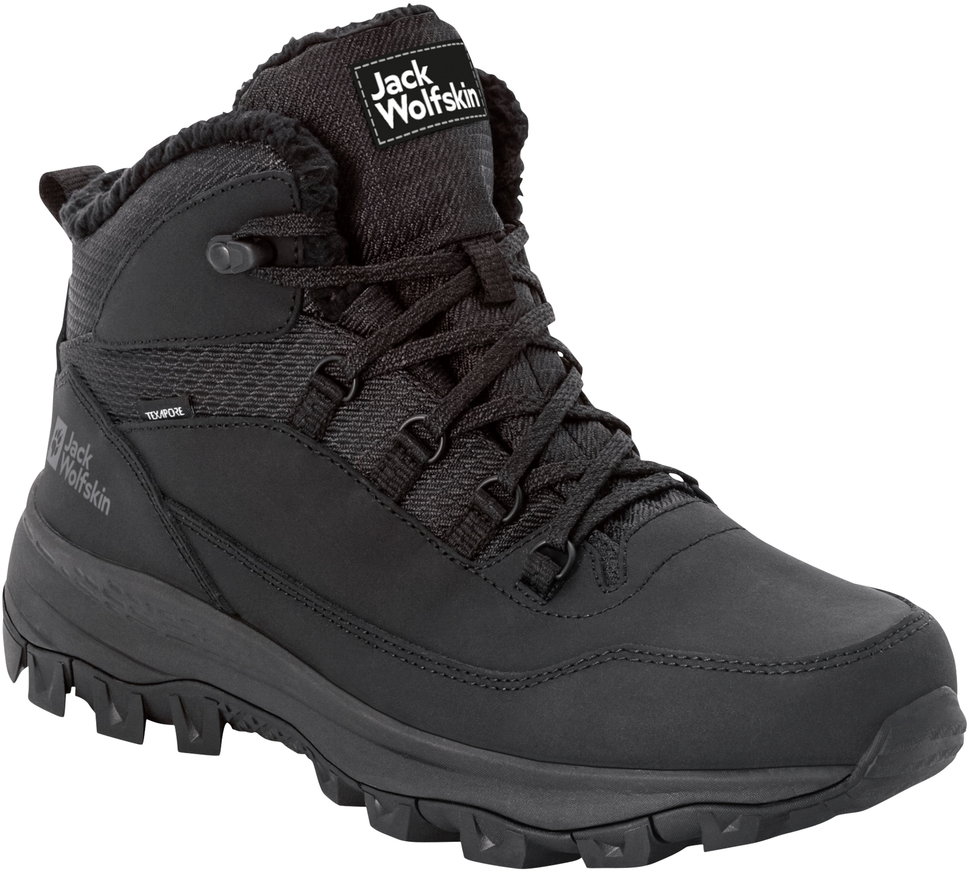 Jack Wolfskin Outdoorwinterstiefel »EVERQUEST TEXAPORE MID M«, Winterboots, Snowboots, Winterschuhe, wasserdicht & gefüttert