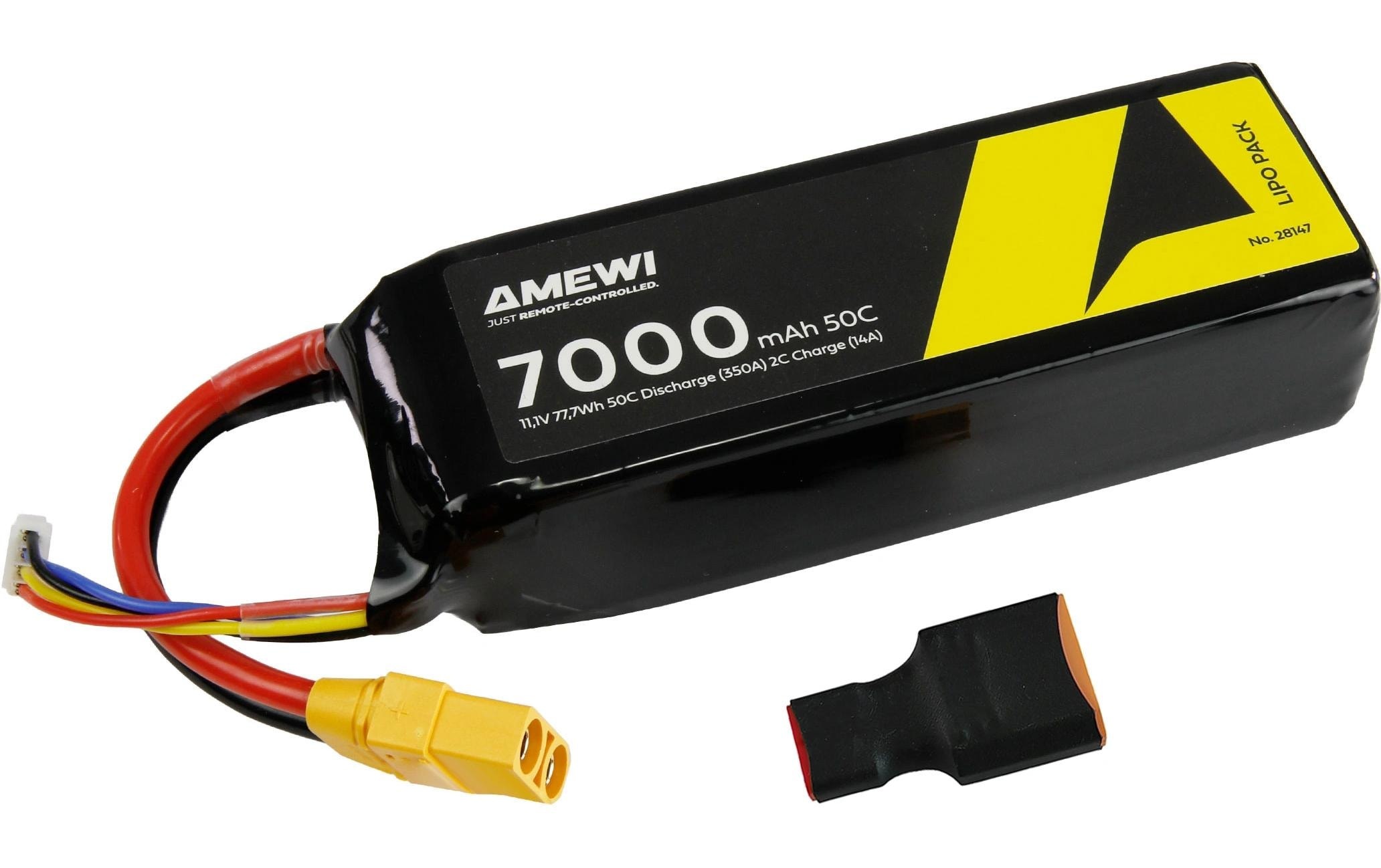 Amewi Akku »LiPo 3S 11,1 V 7000 mAh 50C XT90«