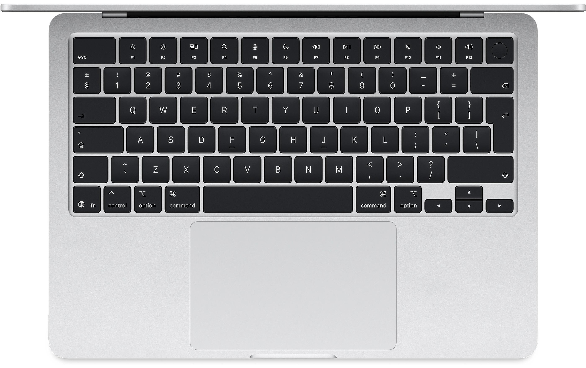 Apple Notebook »MacBook Air 13 2025 M4 10C GPU / 16 GB / 512 GB Silber«, 34,54 cm, / 13,6 Zoll, Apple, M4, 512 GB SSD