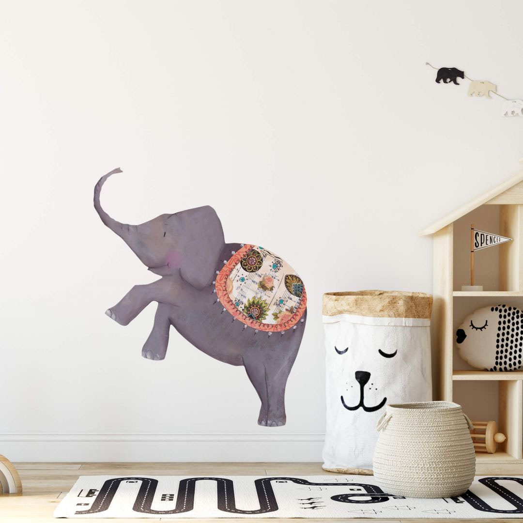 Orientalisch«, Wall-Art (1 Wandtattoo »Artistischer kaufen Jelmoli-Versand online Elefant | St.)
