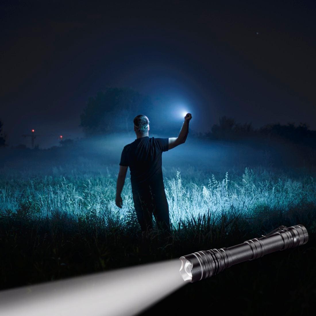 ❤ Hama LED Taschenlampe Lumen, Clip, 3 Outdoor mit kaufen 200 Taschenlampe im Lichtmodi« »LED Shop Jelmoli-Online
