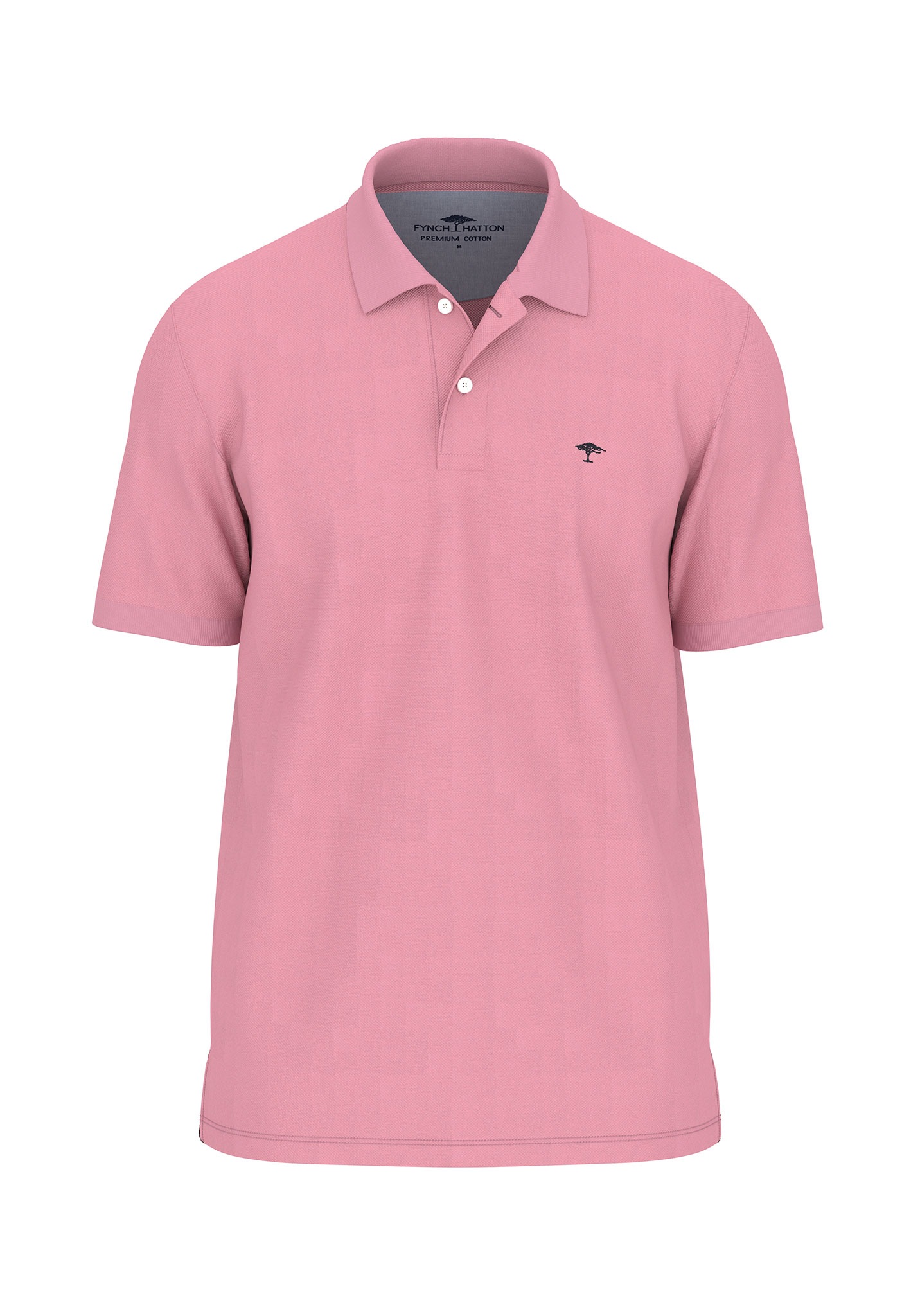 FYNCH-HATTON Poloshirt mit kleinem Markenlogo