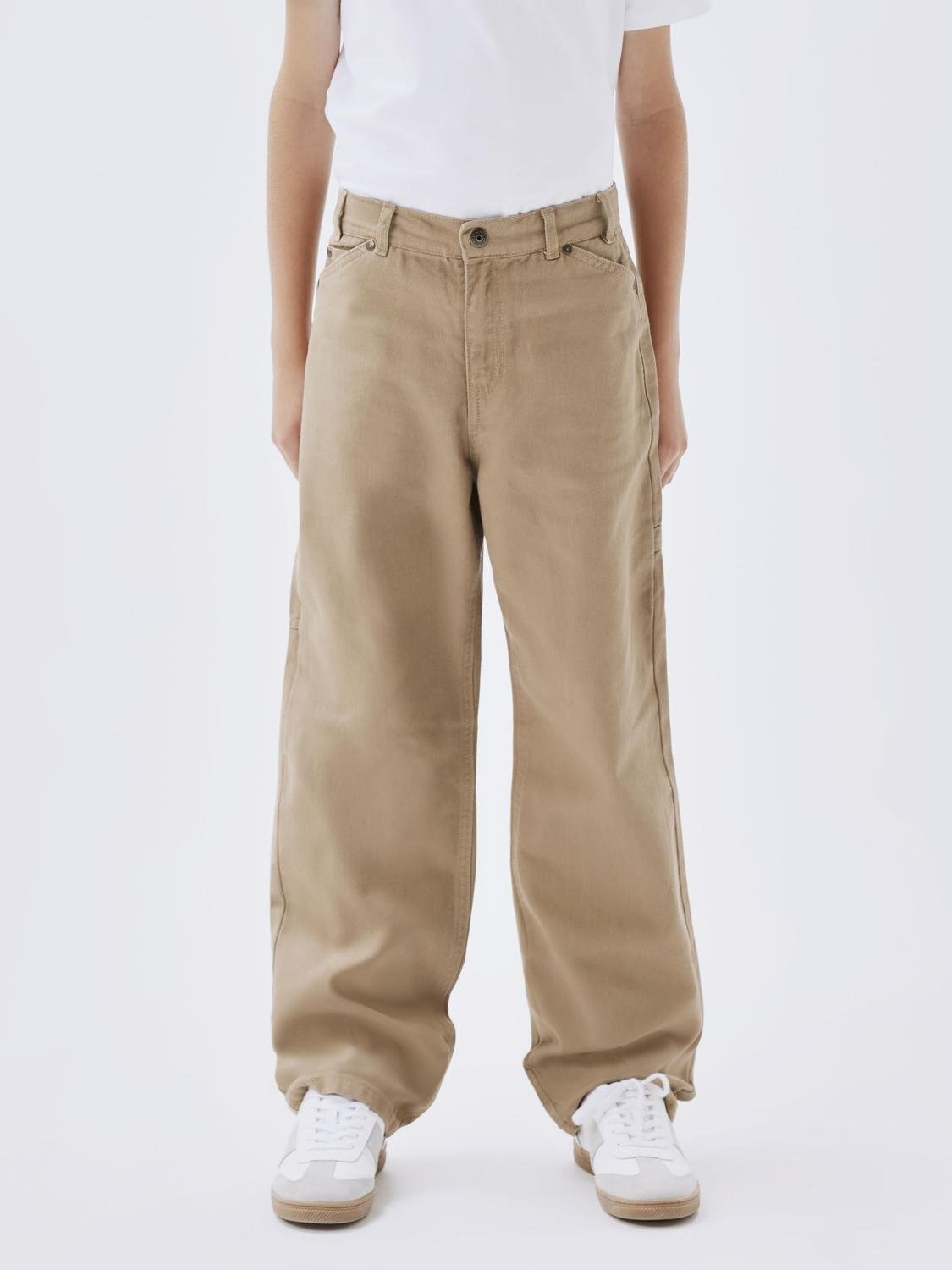 Name It 5-Pocket-Hose »NKMRYAN – Straight-Fit Hose, einfach kombinierbar« unifarben, casual, straight fit, Twill