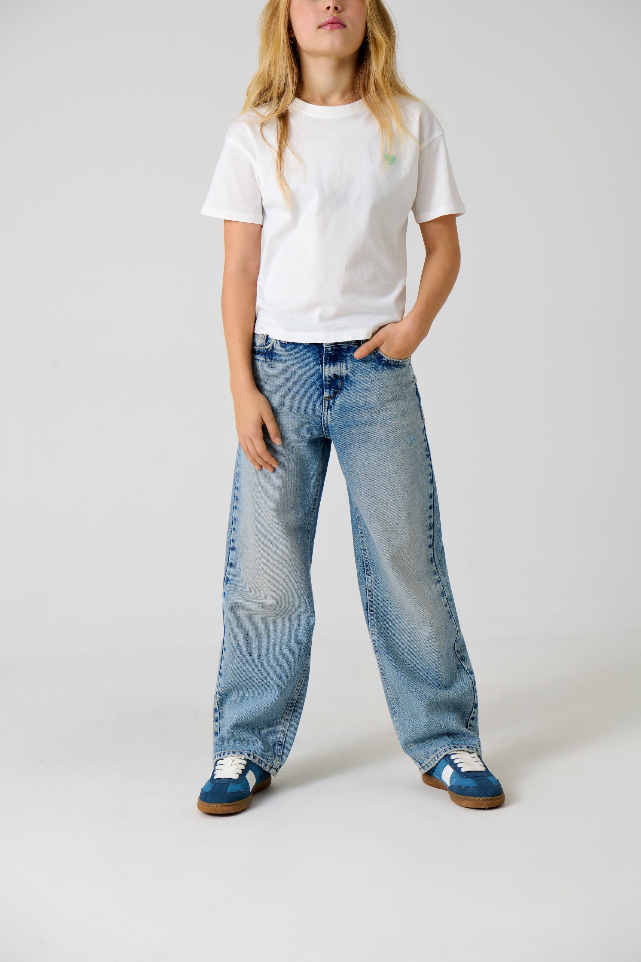 KIDS ONLY 5-Pocket-Jeans »KOGELLA MW WIDE TAI518 DNM NOOS«