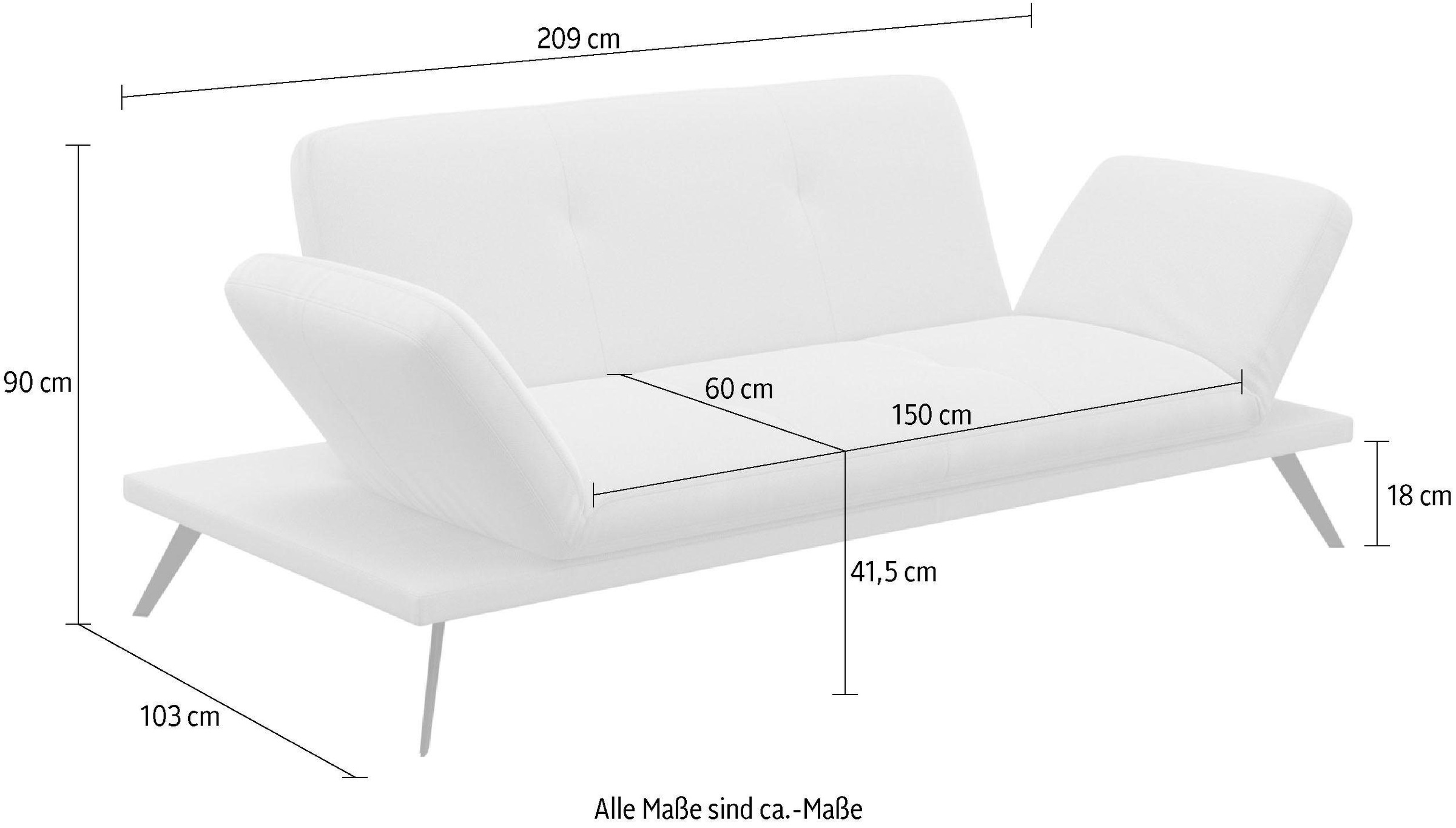 machalke® 3-Sitzer »wings«