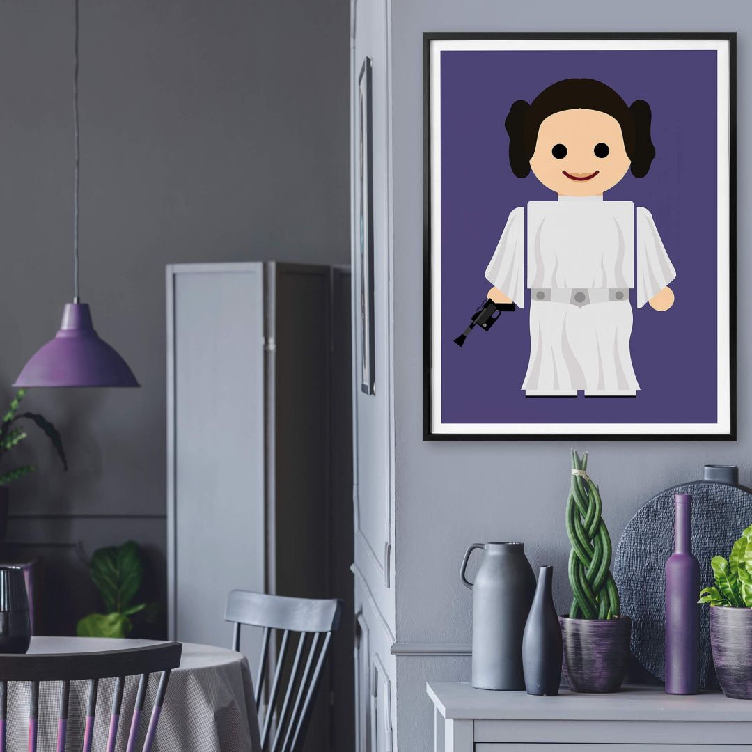 Wall-Art Poster »Playmobil Prinzessin Leia Spielzeug«, Kinder, (1 St.),  Poster, Wandbild, Bild, Wandposter online shoppen | Jelmoli-Versand