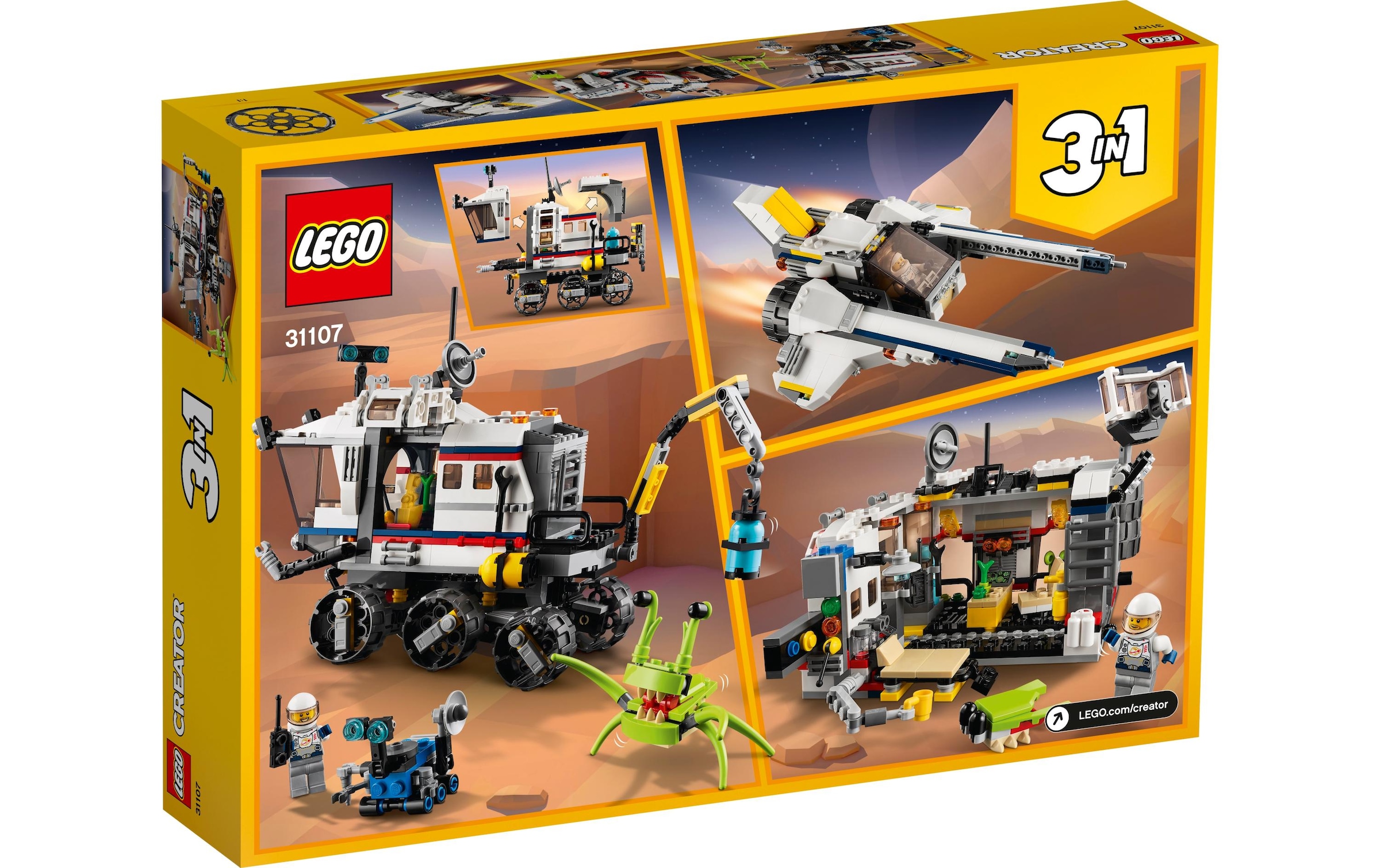 LEGO® Spielbausteine »Creator Planeten Erkundungs-Rover«