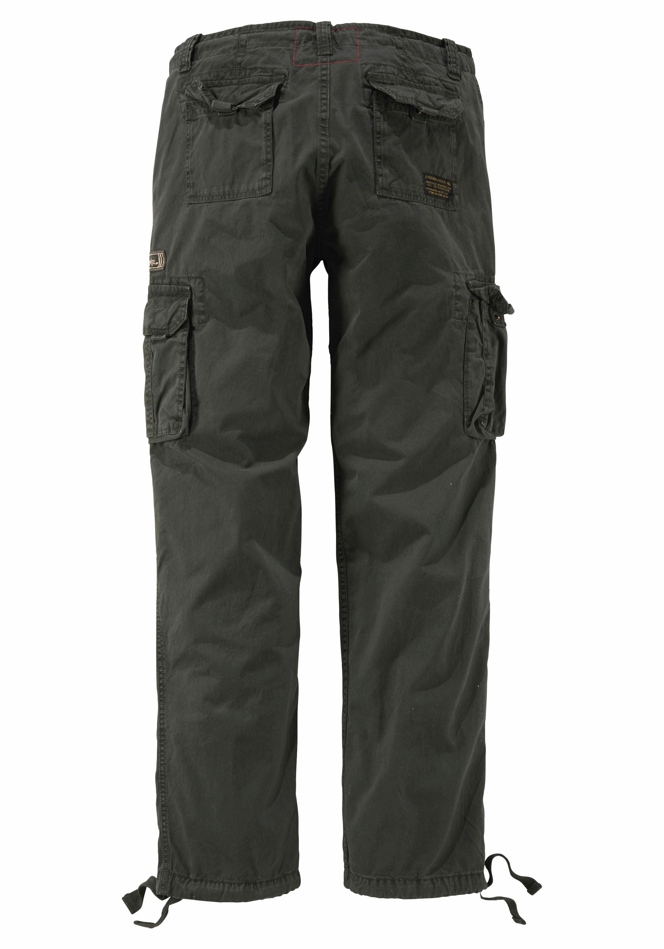 Alpha Industries Cargohose »Jet Pant«, mit seitlichen Cargotaschen und Kordelzug am Beinabschluss