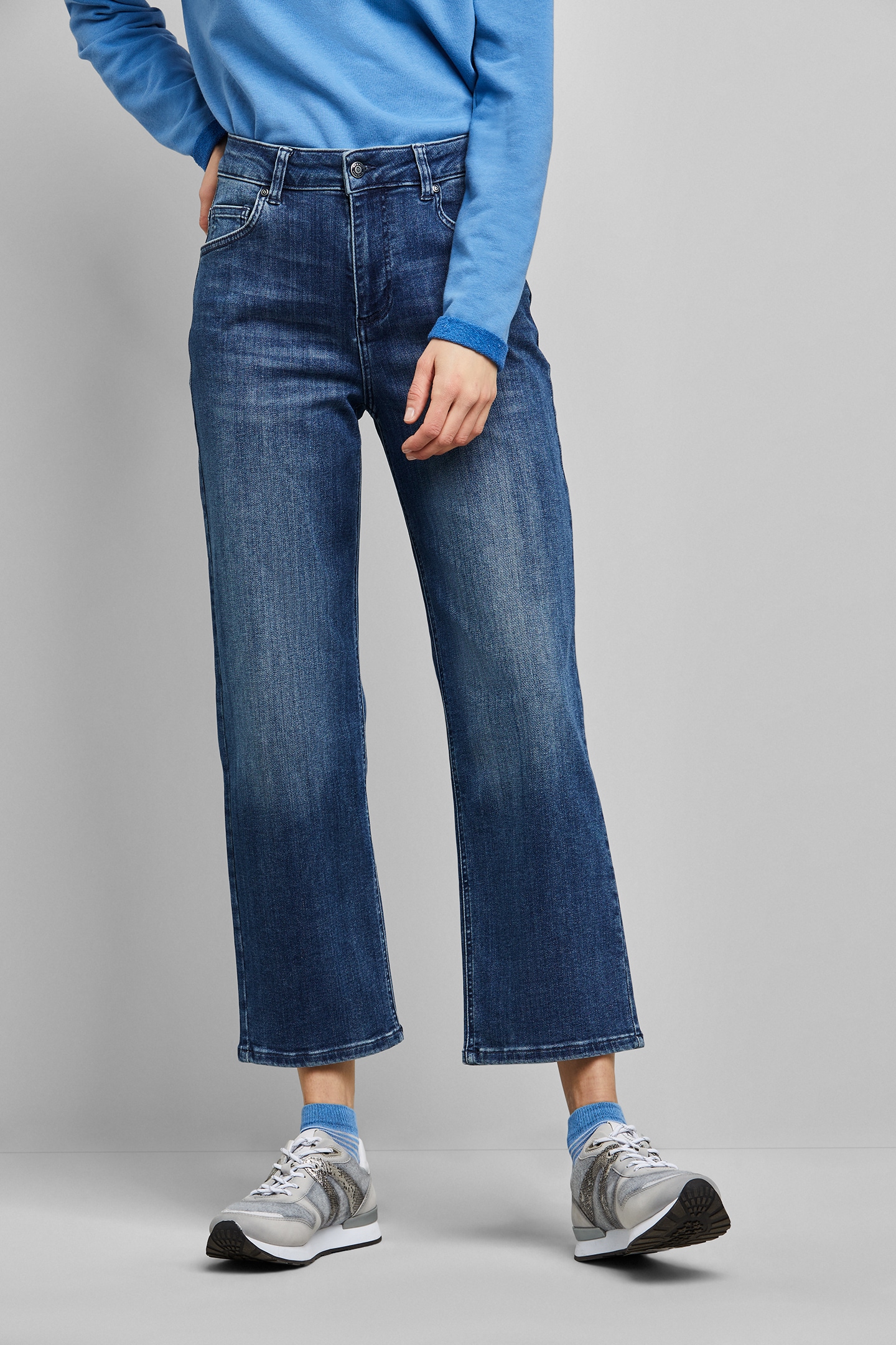 aus in Schweiz bugatti 5-Pocket-Jeans, elastischer online Fit Baumwollware Jelmoli-Versand kaufen bei Relax