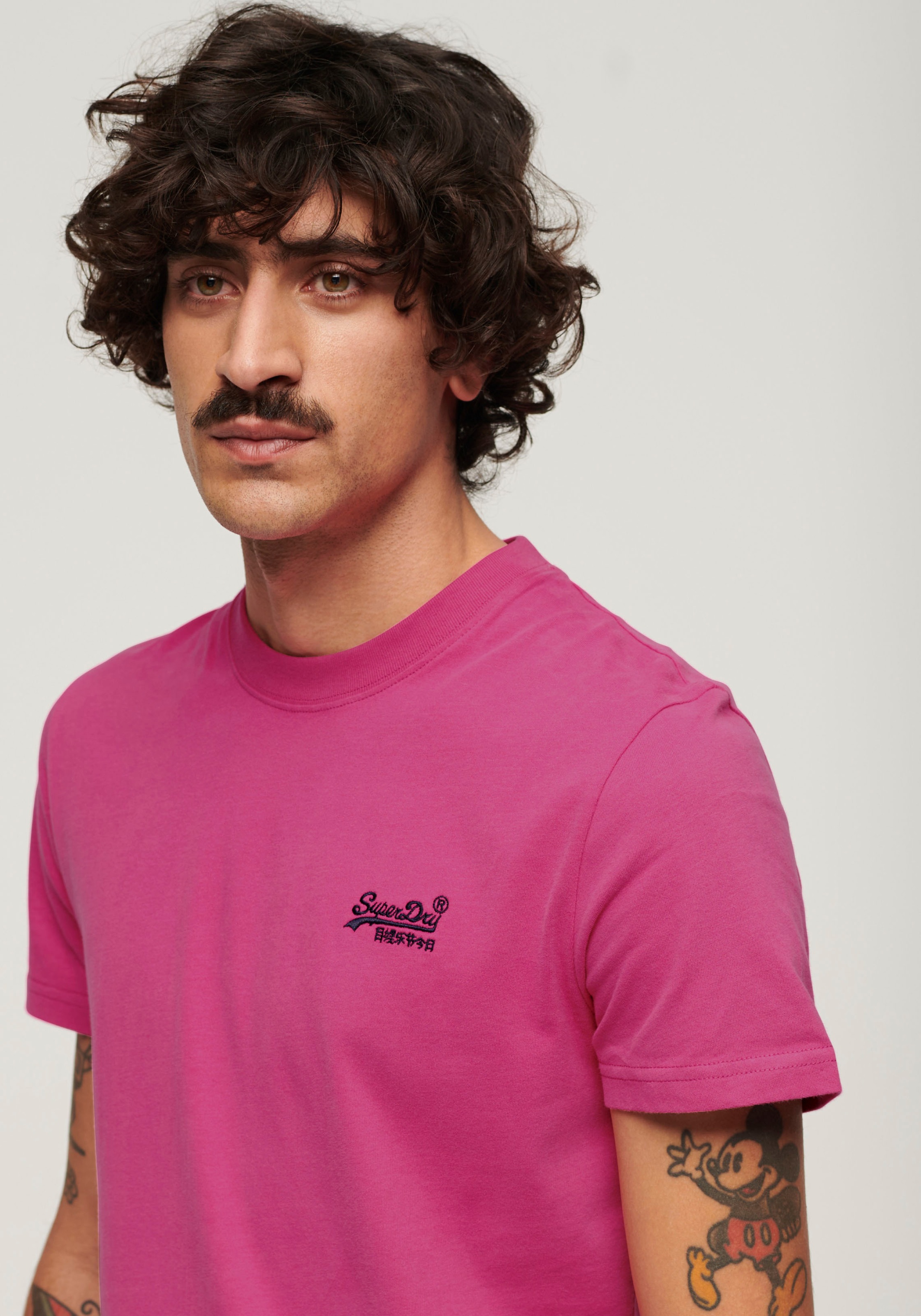 Superdry Rundhalsshirt »ESSENTIAL LOGO EMB TEE«