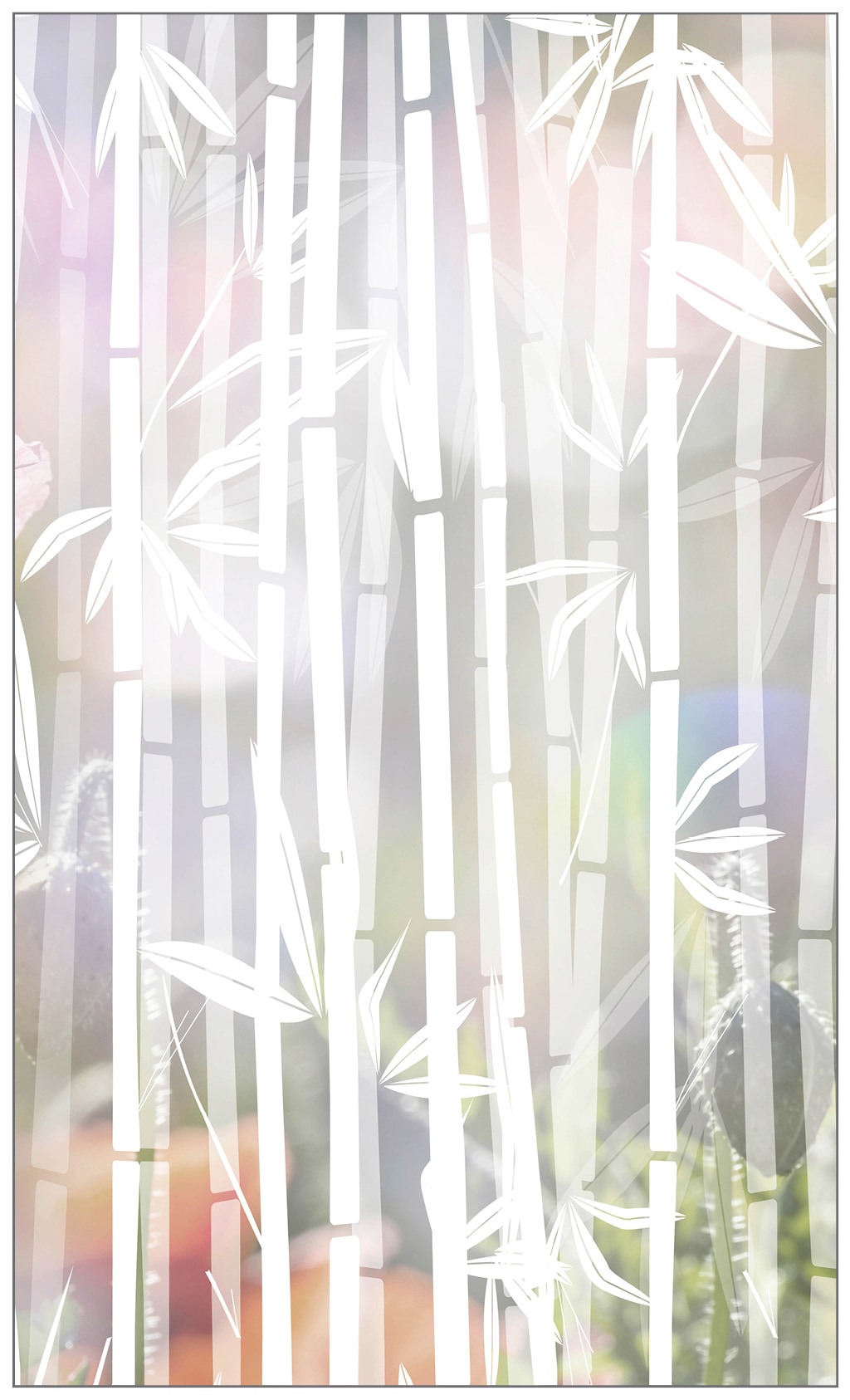 MySpotti Fensterfolie »Look kaufen haftend, Bamboo 60 white«, Jelmoli-Versand haftend 100 x glattstatisch | online cm, statisch halbtransparent