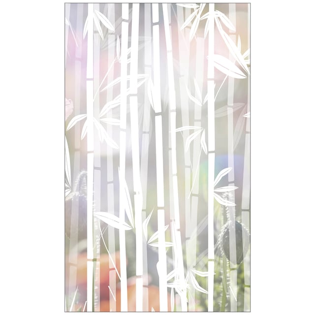 MySpotti Fensterfolie »Look Bamboo white«, halbtransparent, glattstatisch  haftend, 60 x 100 cm, statisch haftend online kaufen | Jelmoli-Versand