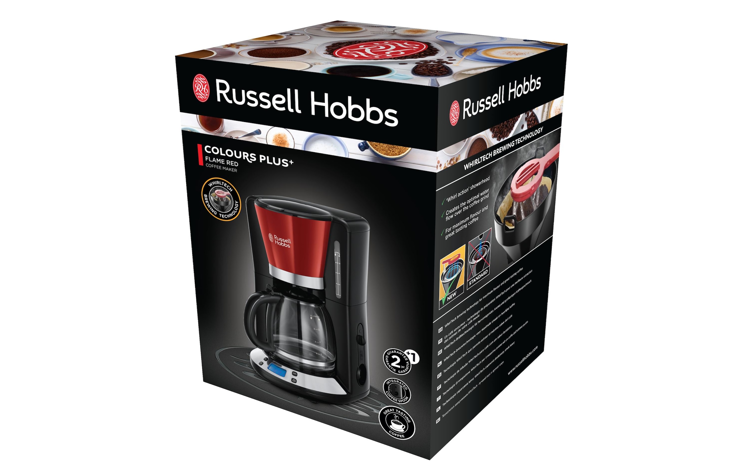 RUSSELL HOBBS Filterkaffeemaschine »Colours Plus«