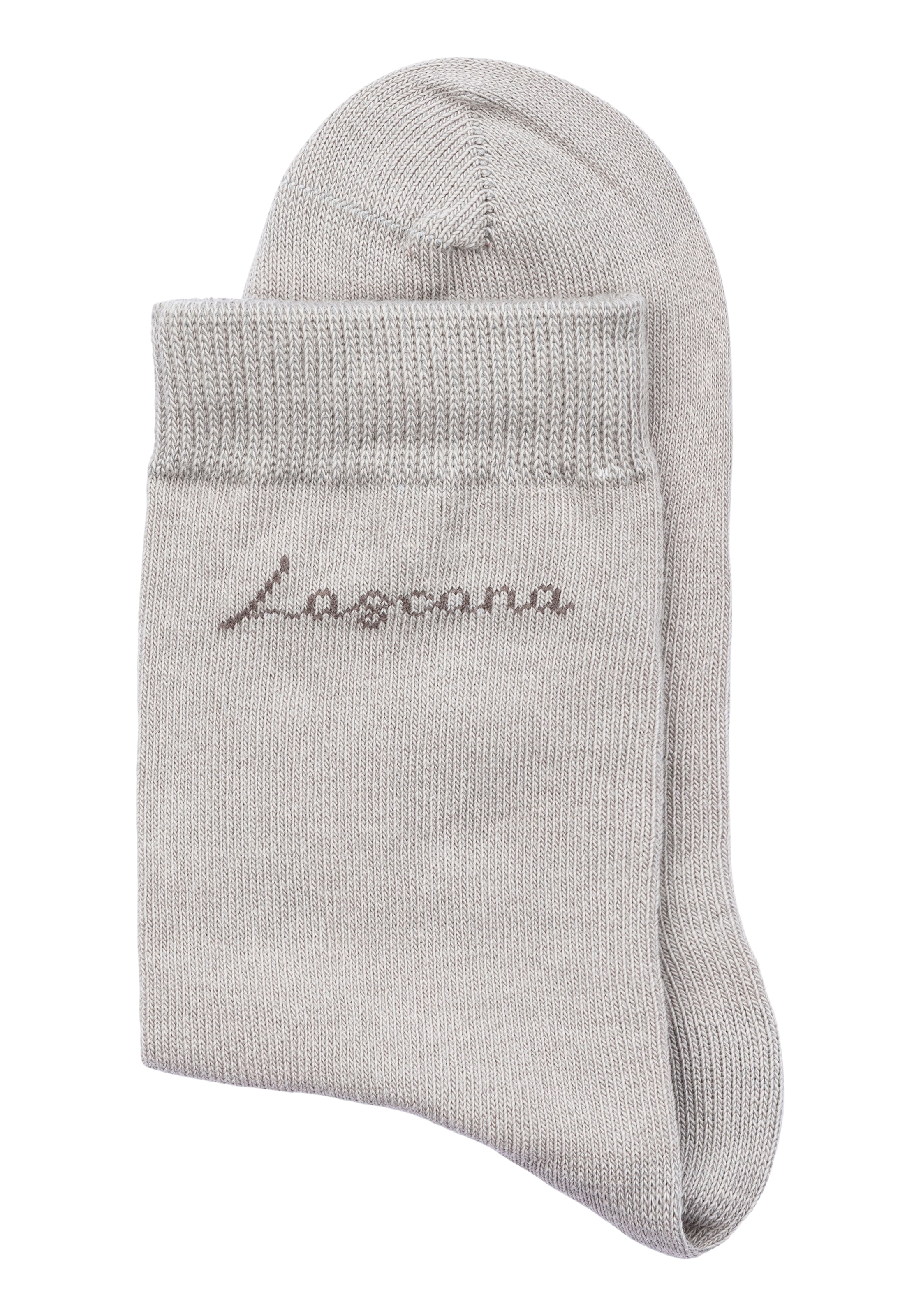 LASCANA Basicsocken, (Box, 4 Paar), in ansprechender Geschenkbox