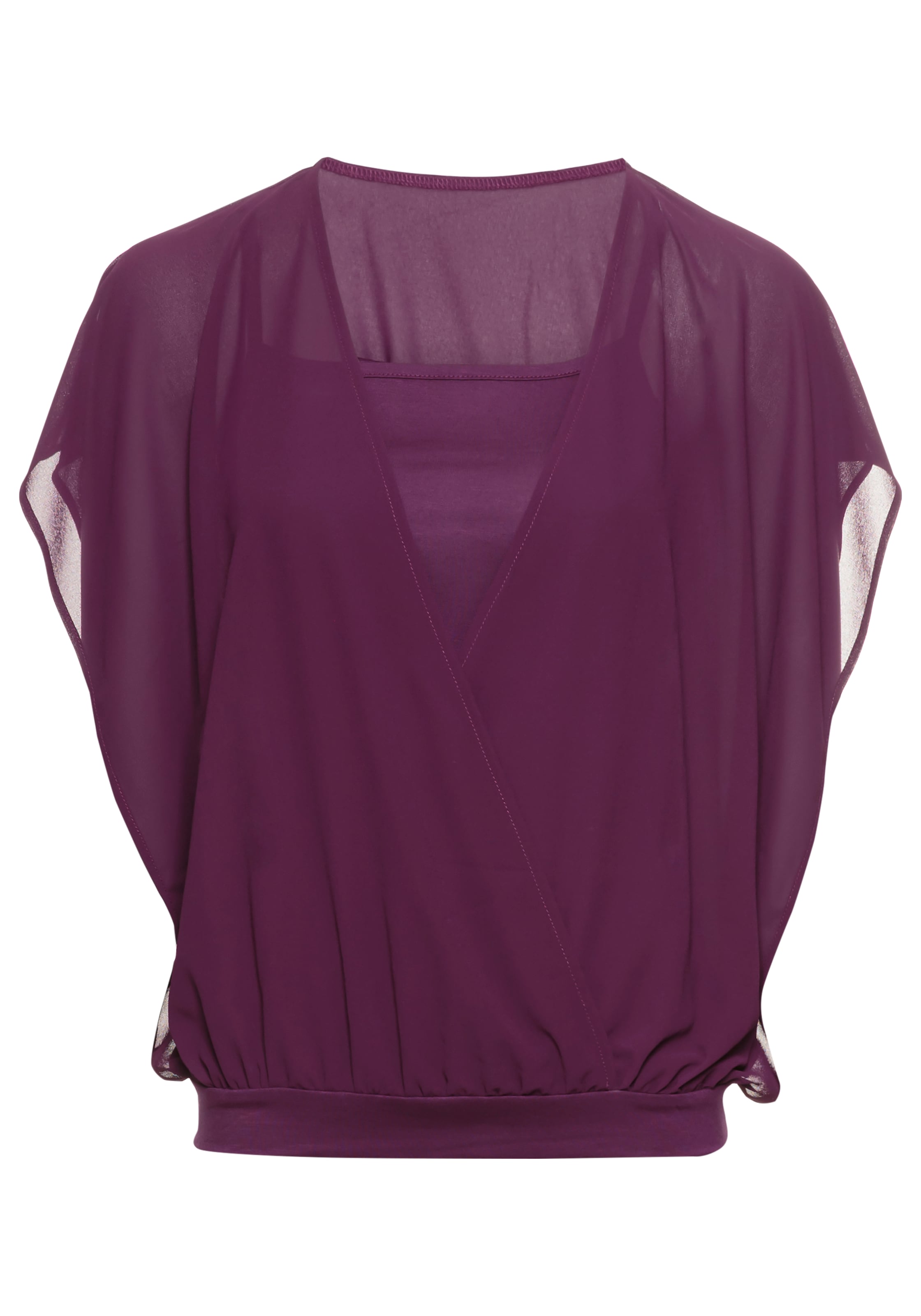 Laura Scott Blusenshirt, in zarter Flatteroptik, NEUE KOLLEKTION