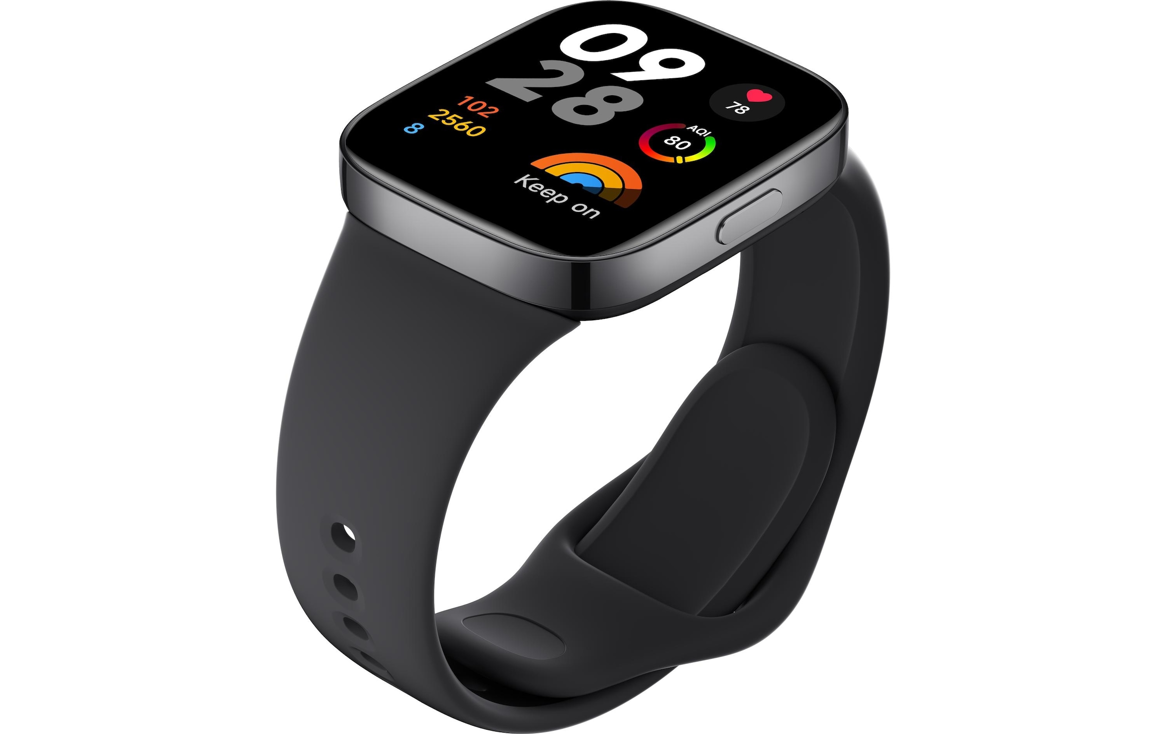 Xiaomi Smartwatch »Xiaomi Redmi Watch 3 black«, (/ 1,75 Zoll),)
