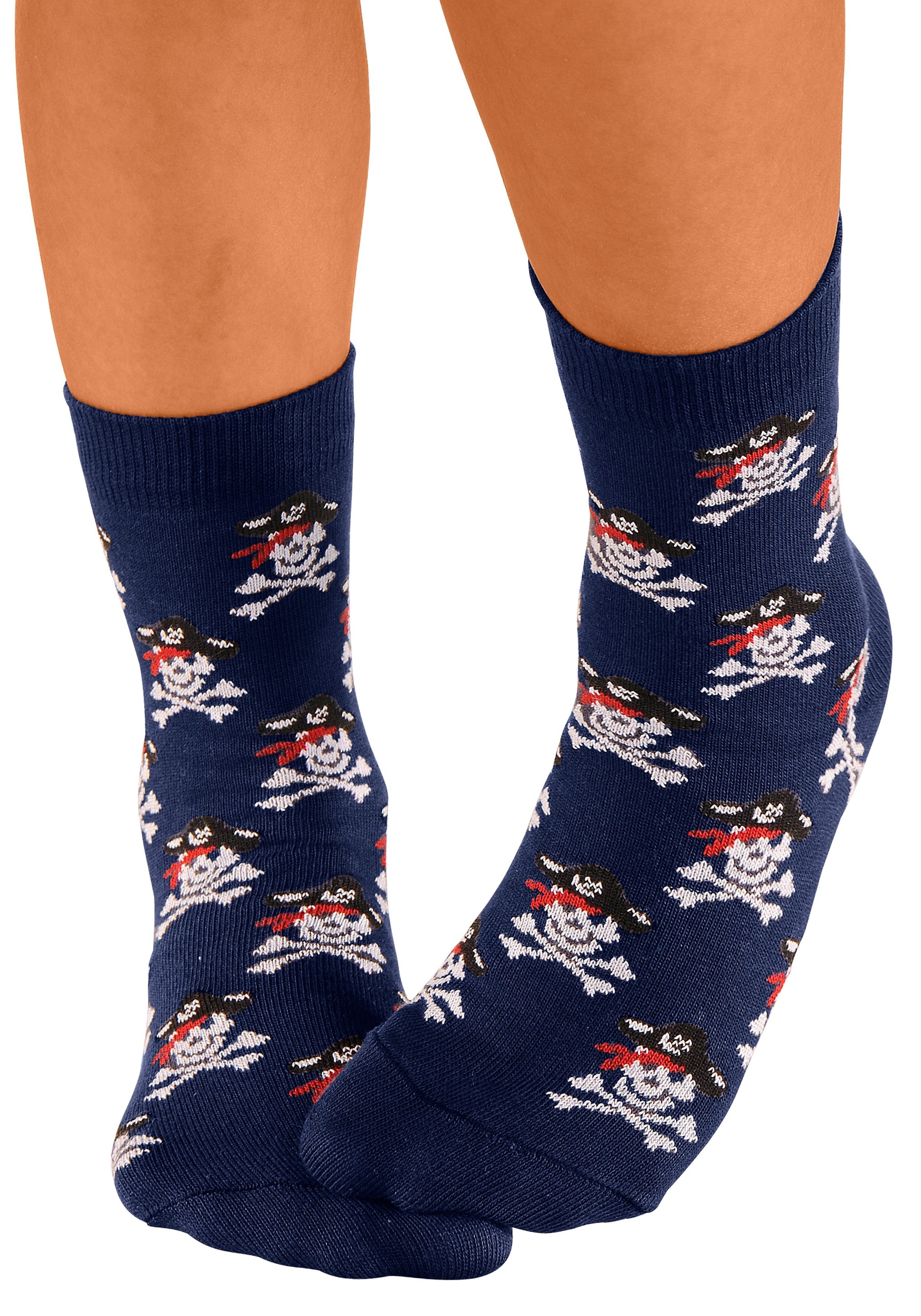 Go in Socken, (5 Paar), mit Piratenmotiven online kaufen | Jelmoli-Versand