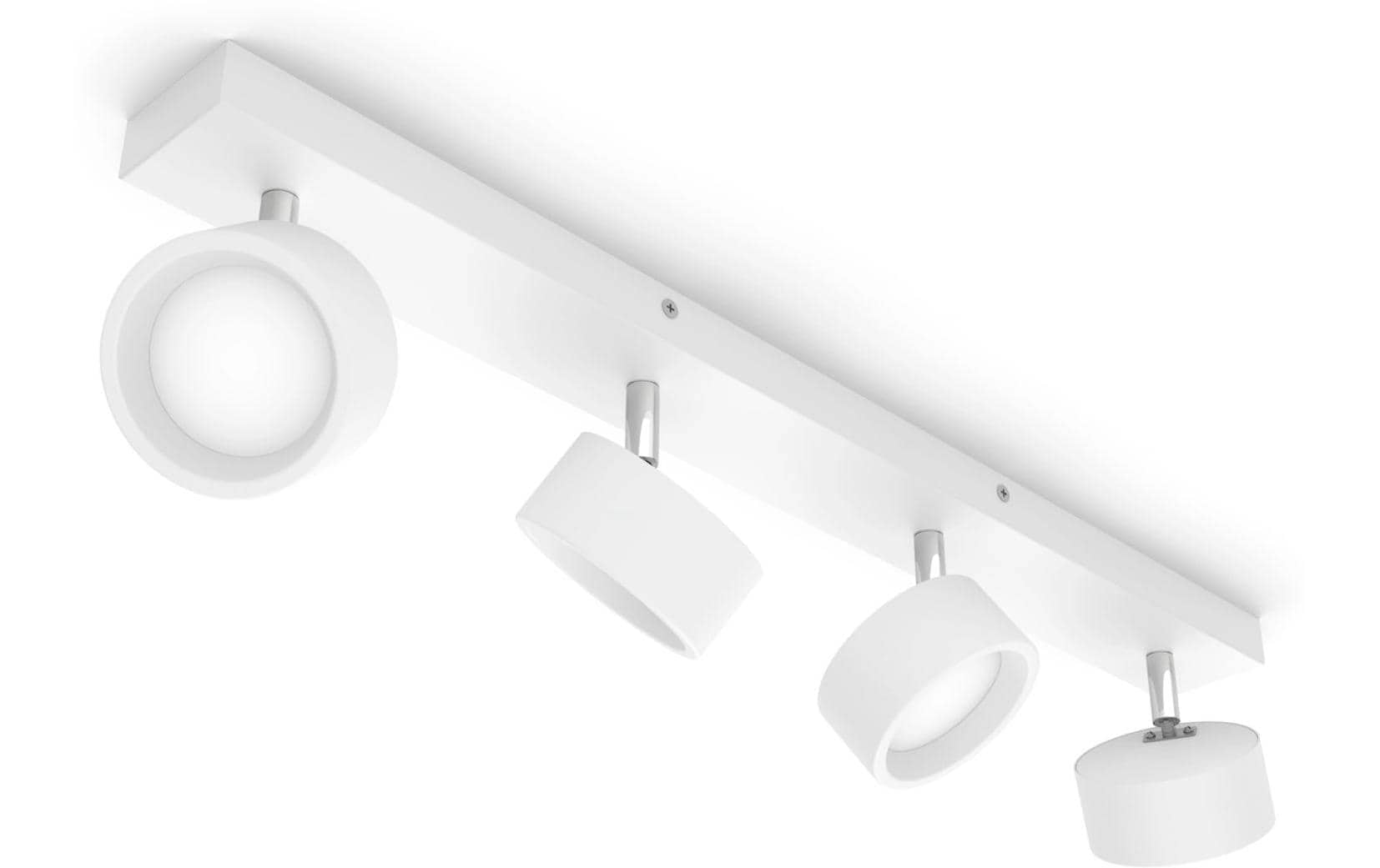 Philips LED Deckenspot »Bracia 4 x 5.5W 2700K Weiss«, 4 flammig