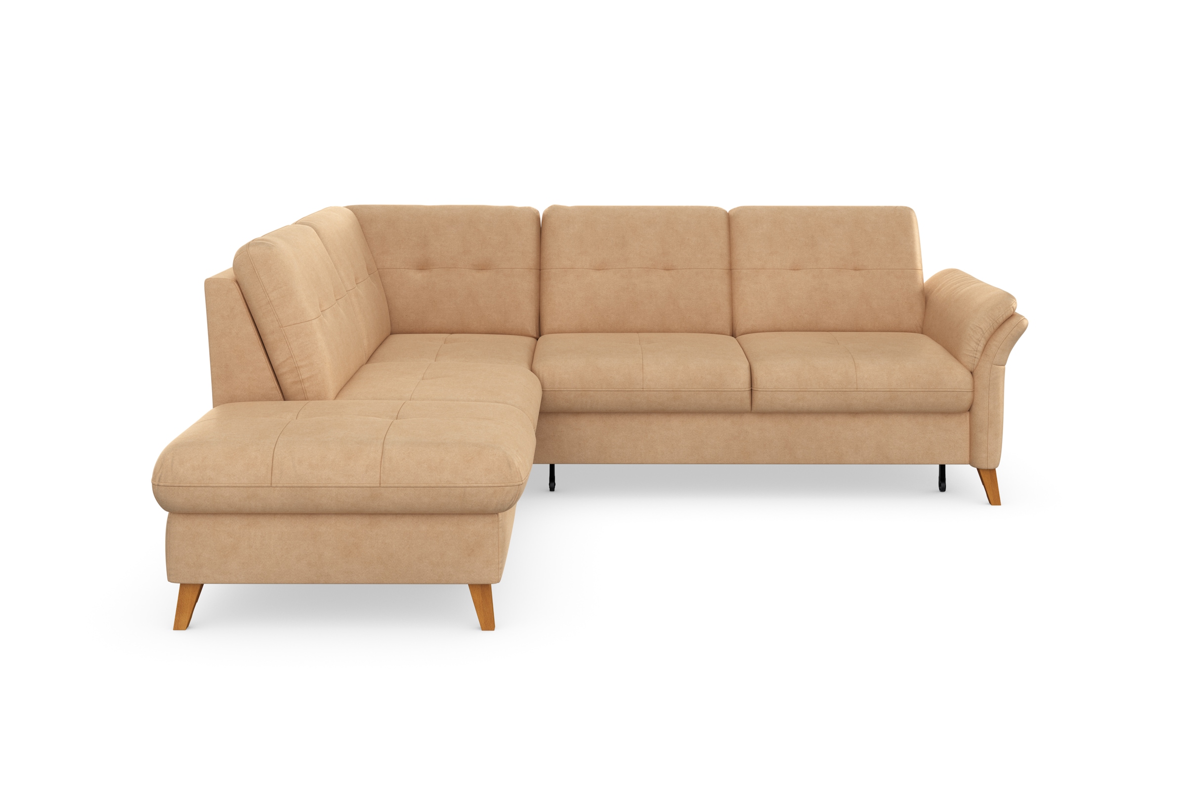 sit&more Ecksofa »Göteborg«, inkl. Sitztiefenverstellung, wahlweise mit Bettfunktion & Bettkasten