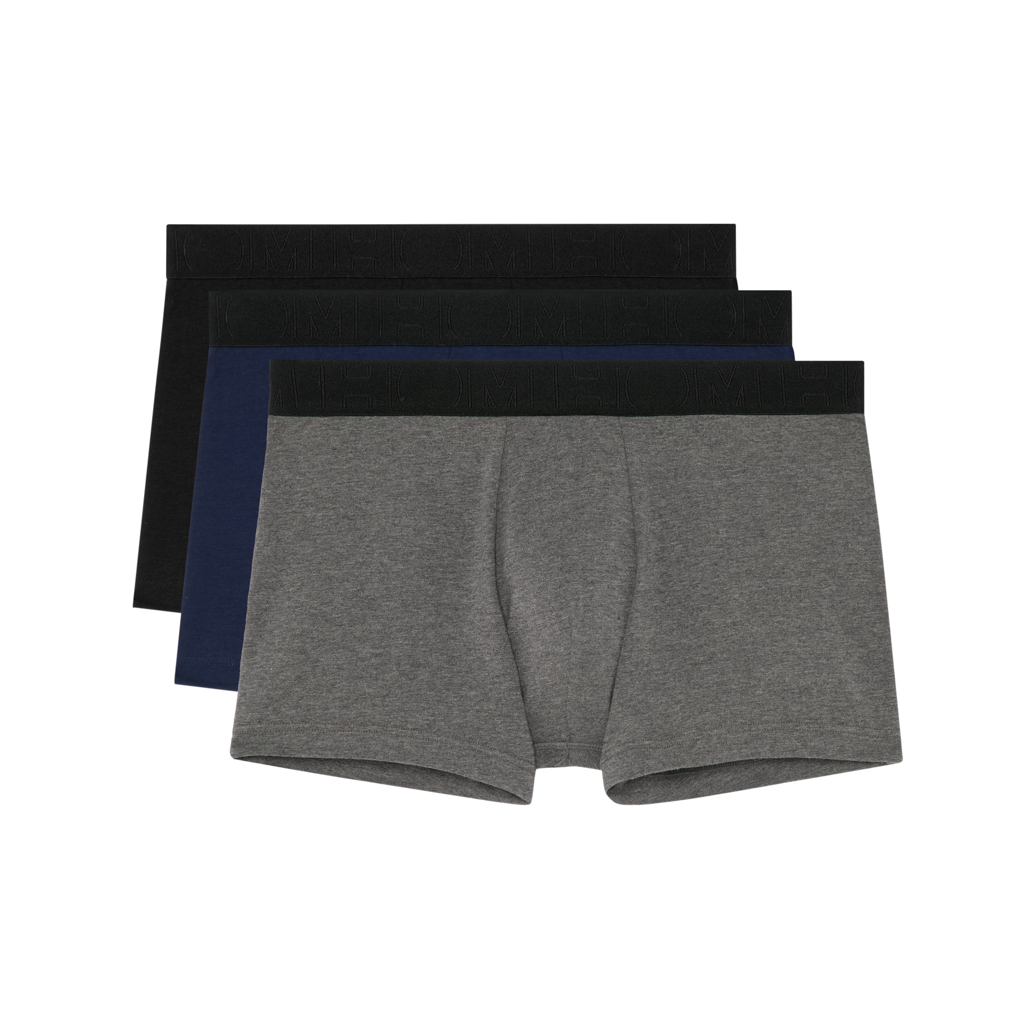 Hom Boxershorts »Tonal« 3er Pack, Cotton-Mix, elastisch