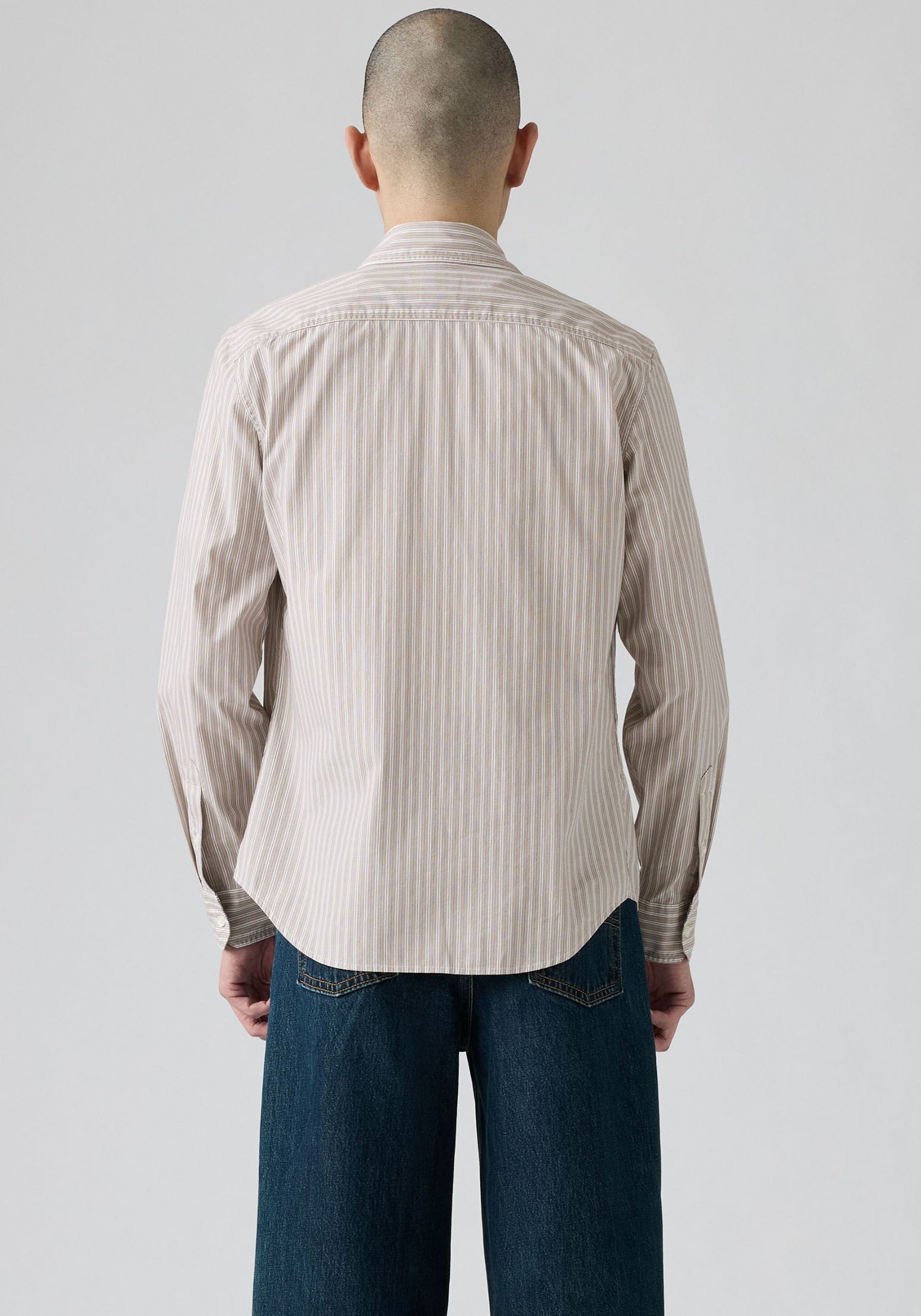 Levi's® Jeanshemd »BATTERY HM SHIRT SLIM«, mit Logobadge