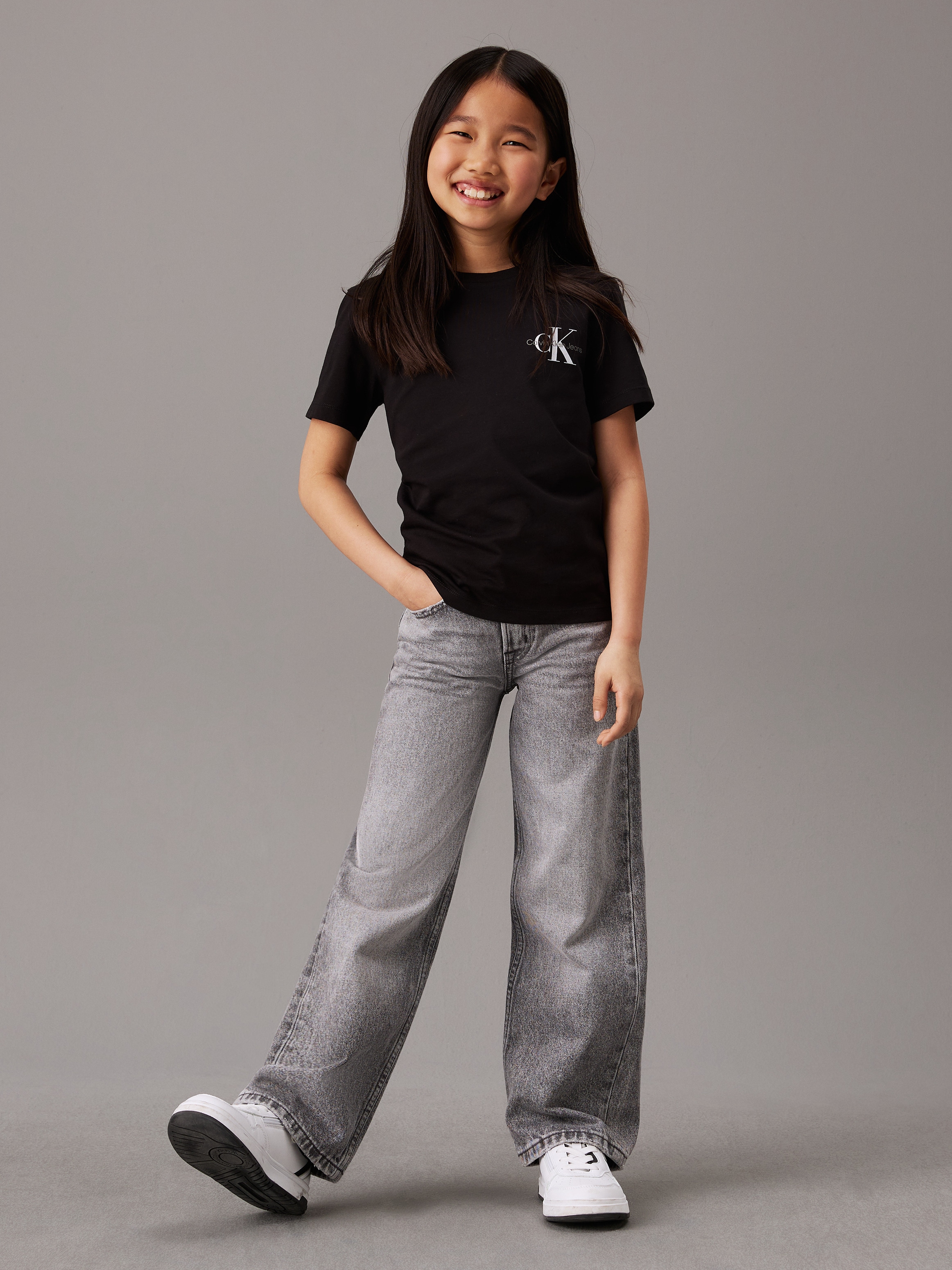 Calvin Klein Jeans T-Shirt »CHEST MONOGRAM T-SHIRT«, für Kinder bis 16 Jahre