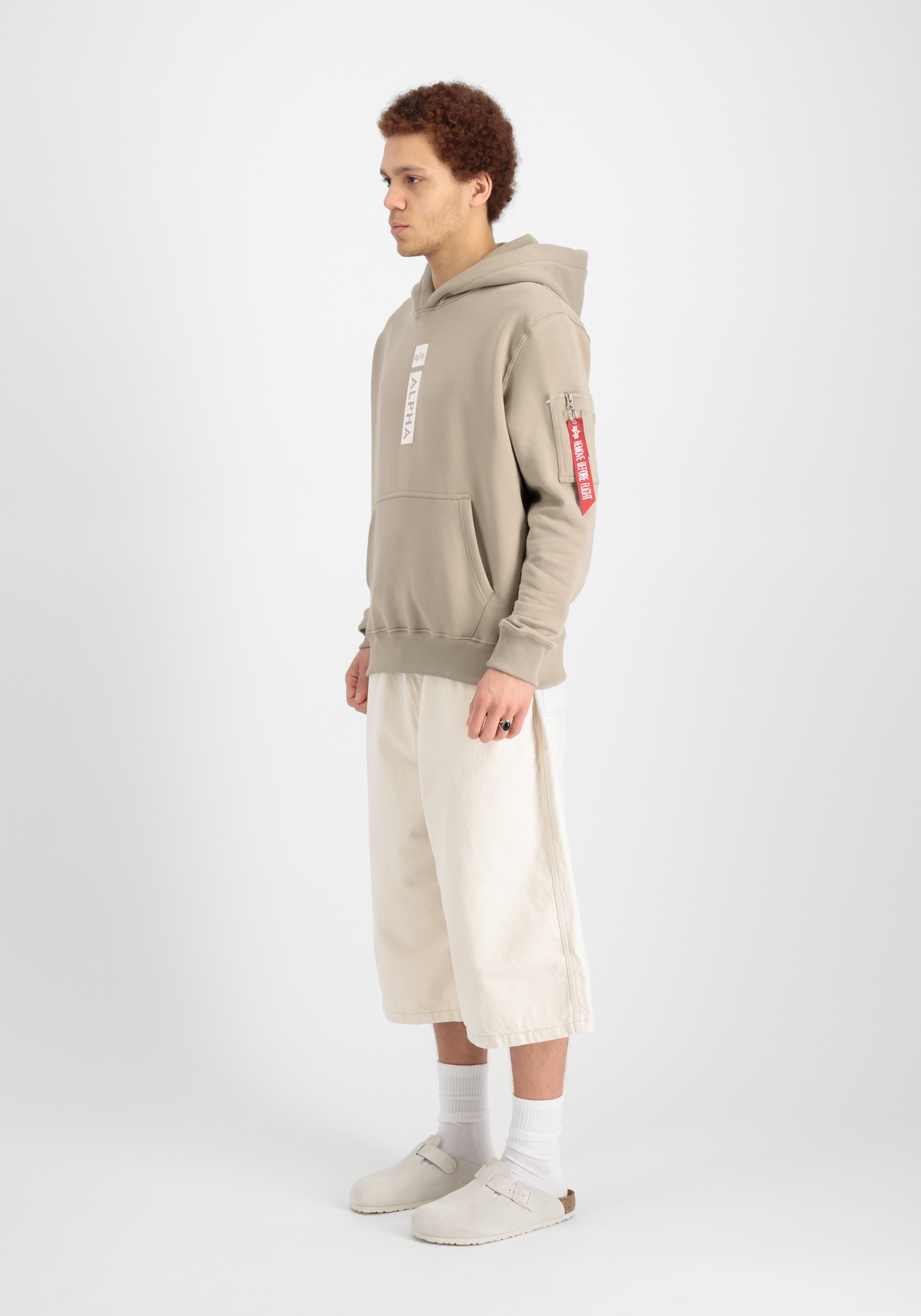 Alpha Industries Hoodie »Alpha Industries Men - Hoodies Alpha Puff Print Hoodie«