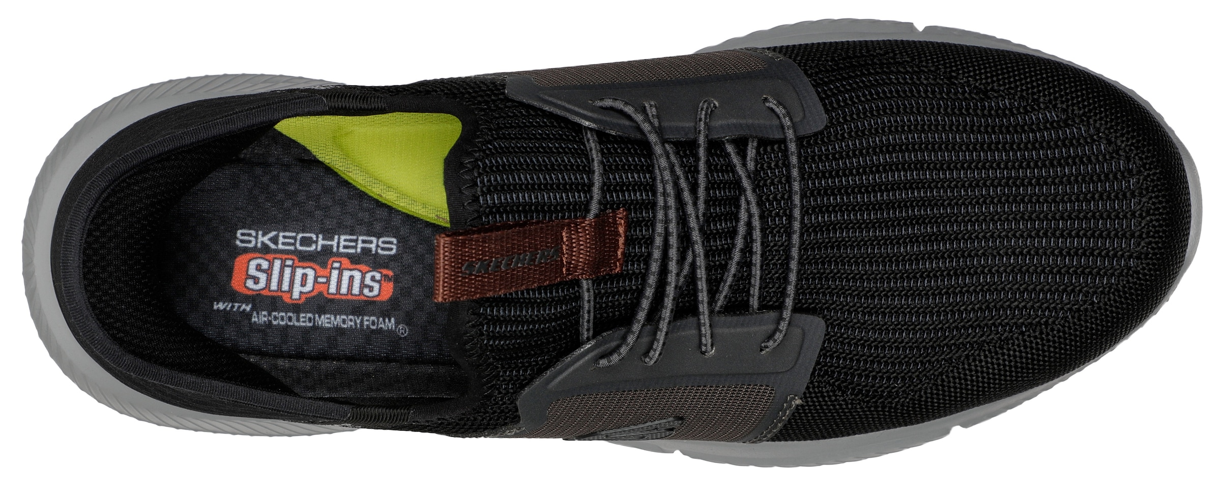 Skechers Slip-On Sneaker »INGRAM-BRACKETT«, Slipper, Trainingsschuh, Freizeitschuh in veganer Verarbeitung