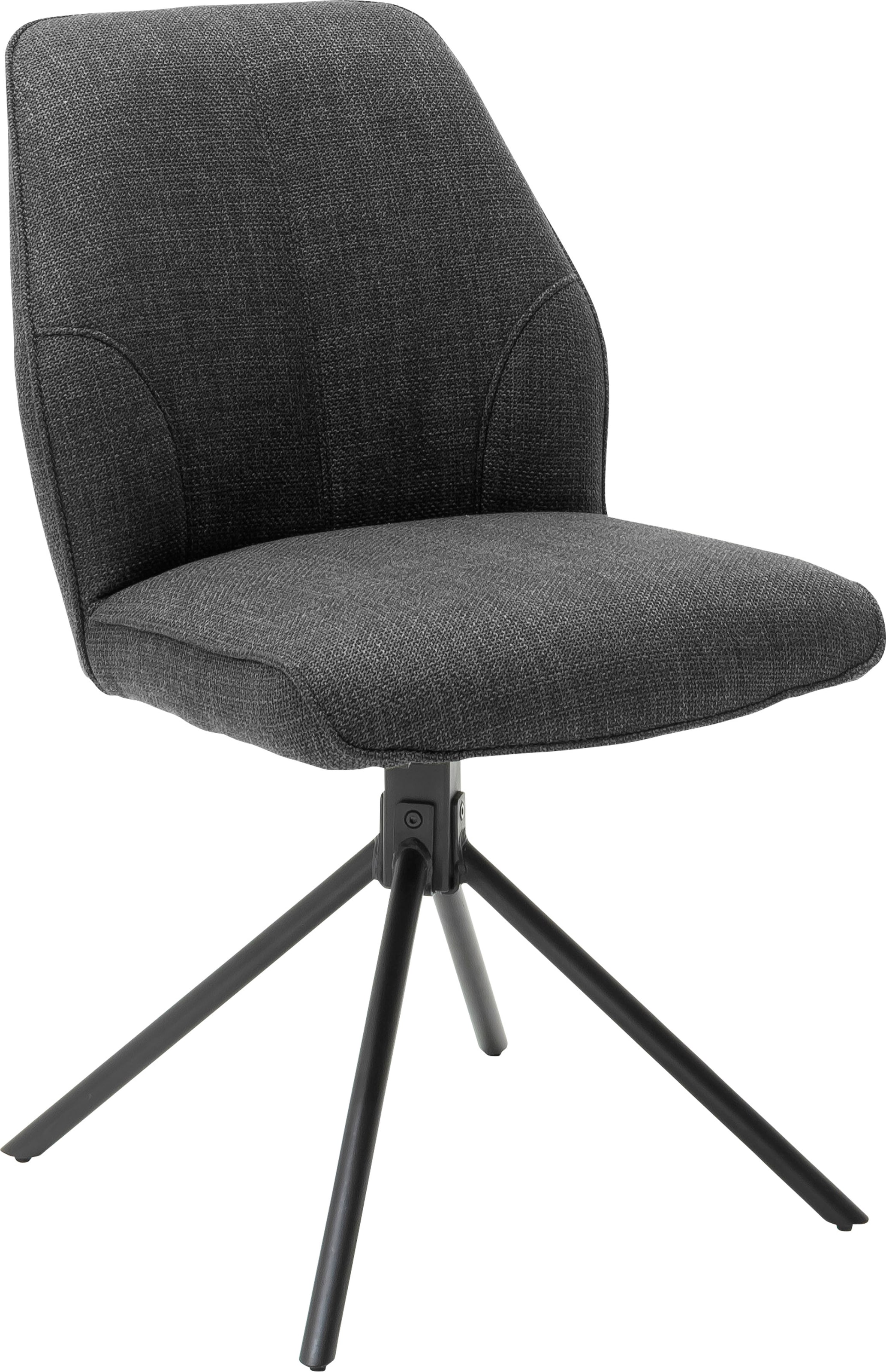 MCA furniture 4-Fussstuhl »Pemba«, (Set), 2 St., 2er-Set, 180°drehbar mit Nivellierung, Stuhl belastbar bis 120 kg