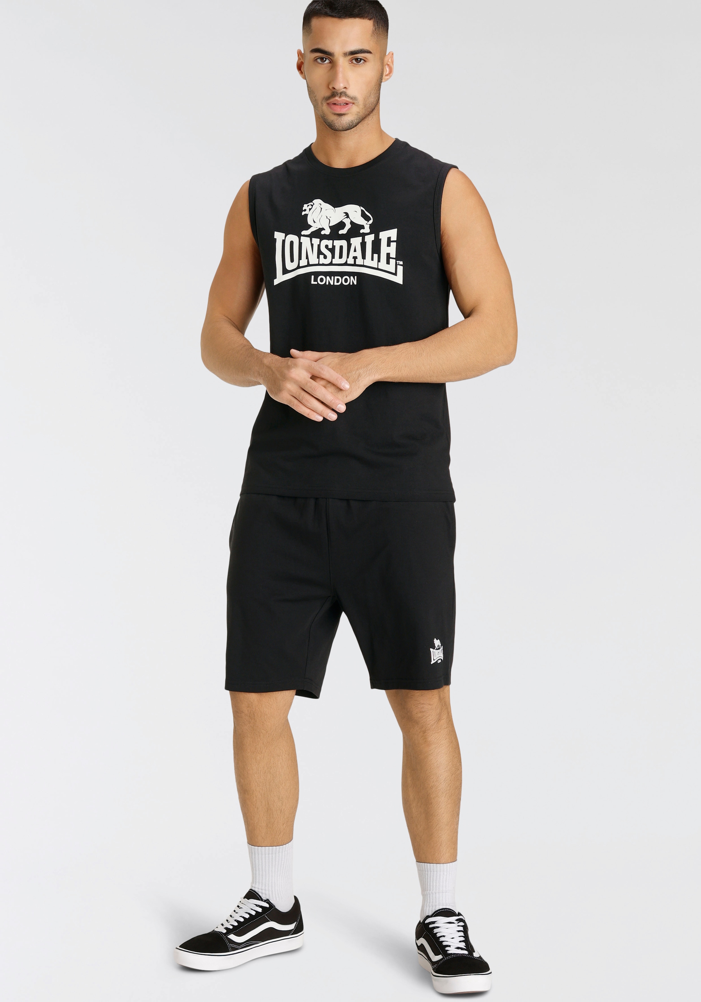 Lonsdale Sportanzug »ALLANTON«, (Set, 2 tlg.), Tank und Shorts Set