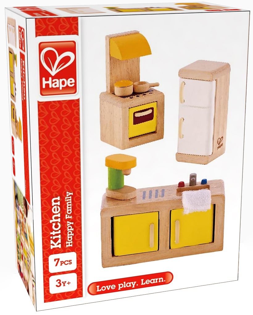 Hape Puppenhausmöbel »Küche«, (7 tlg.)