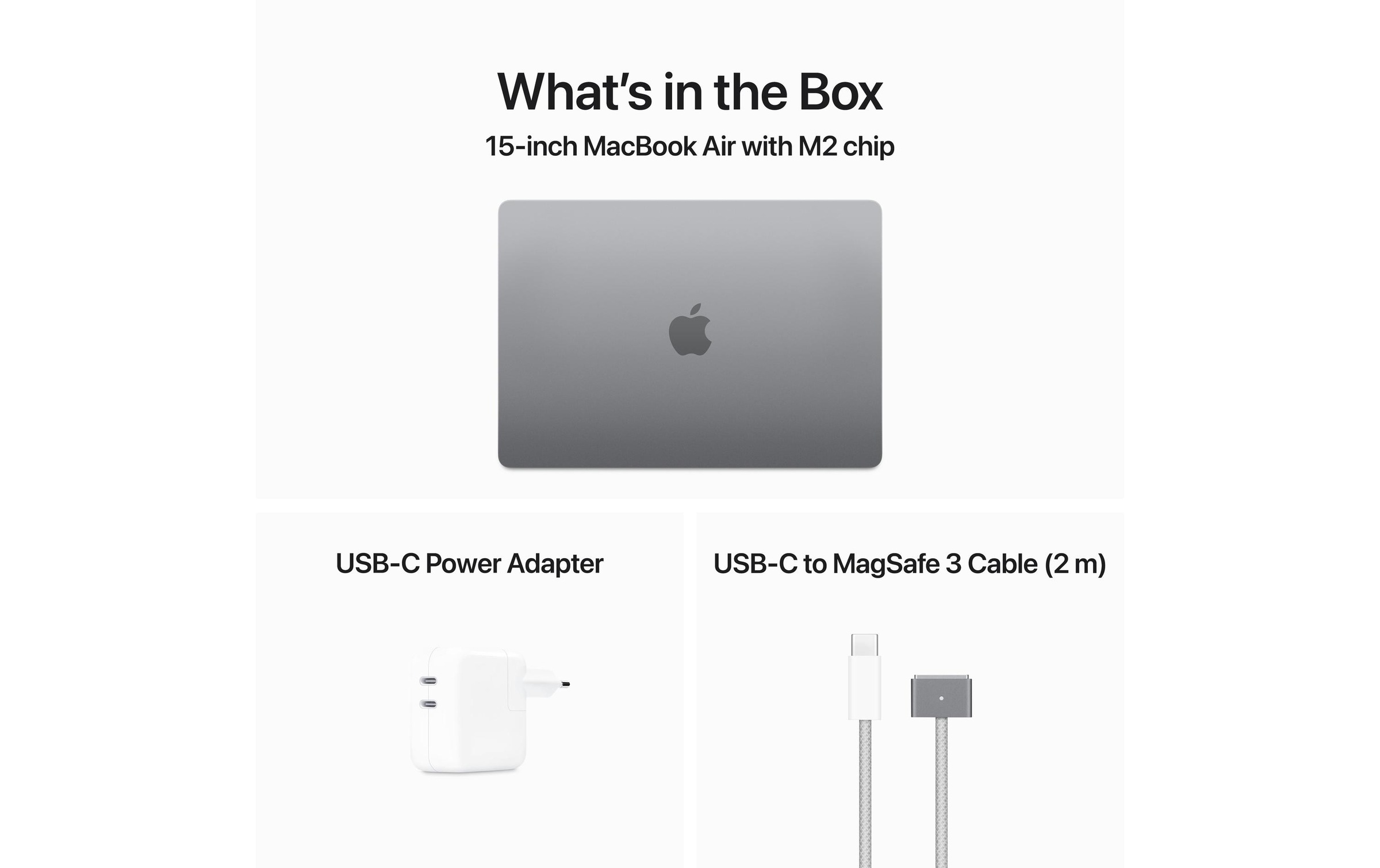 Apple MacBook Air 15 Zoll (2023), M2 Chip, 8C CPU, 10C GPU, QWERTY (US)