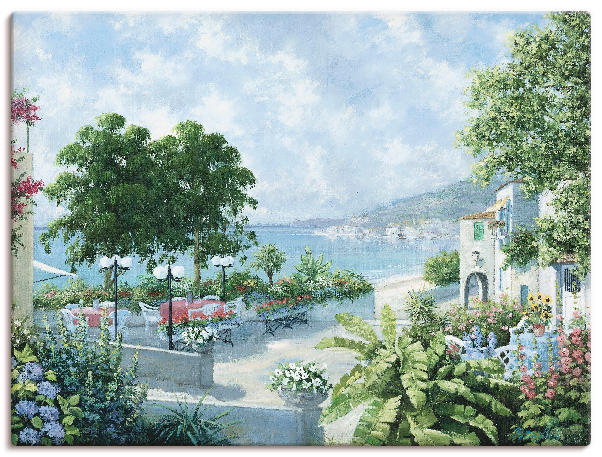 »Ozeansicht«, versch. als Poster Garten, St.), Grössen Artland | kaufen (1 Wandaufkleber Wandbild Leinwandbild, oder online Jelmoli-Versand in
