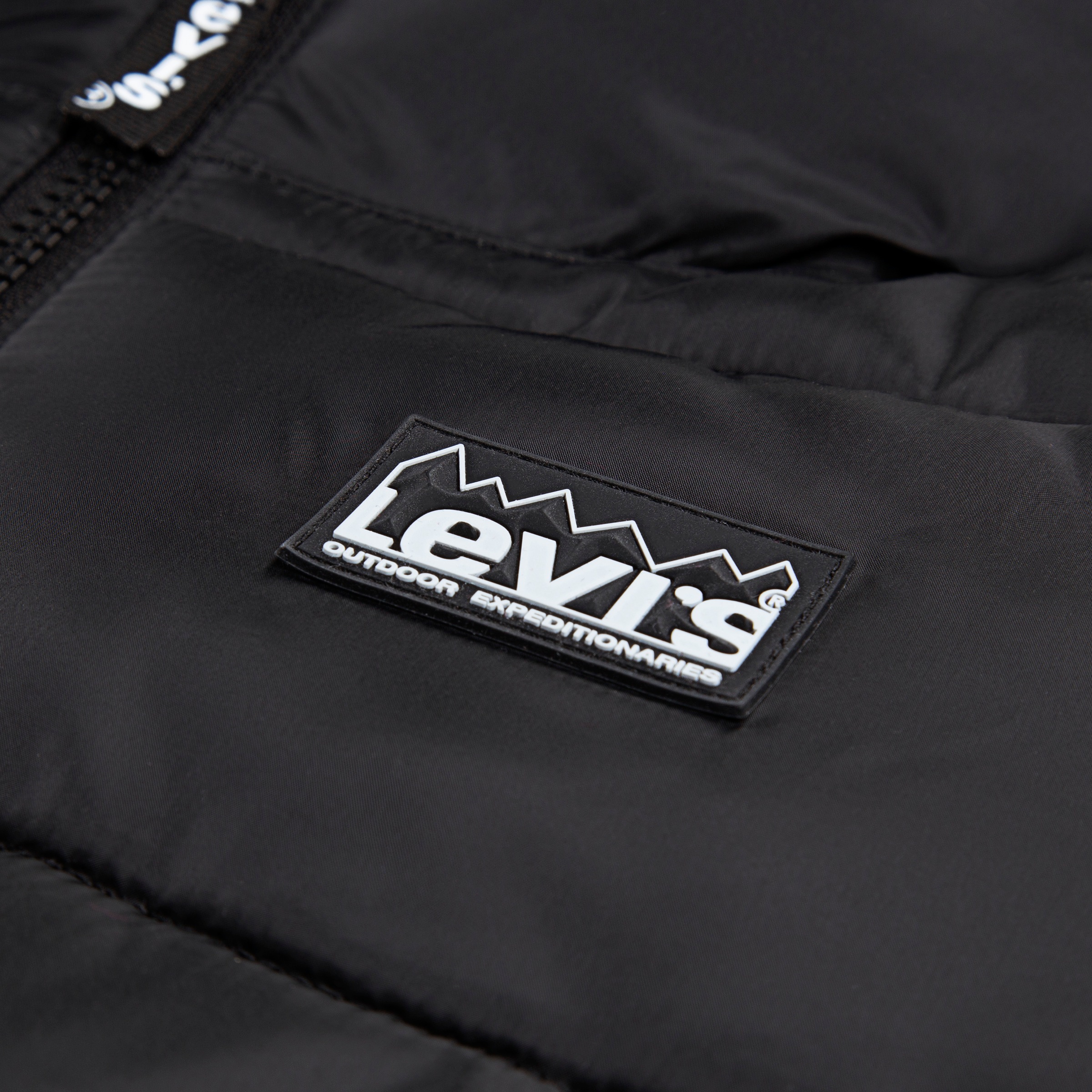 Levi's® Kids Steppjacke »LVB SHERPA LINED MDWT PU«, mit Kapuze, warm wattiert