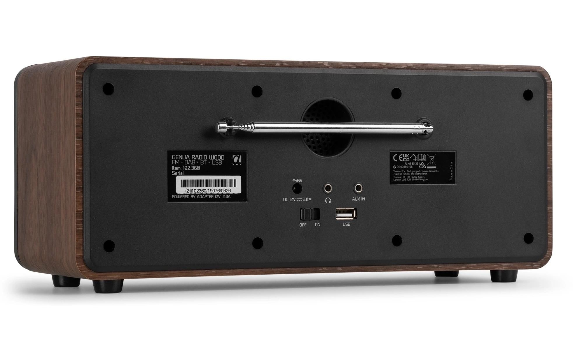 AUDIZIO Digitalradio (DAB+) »Genua«, (Digitalradio (DAB+)-FM-Tuner)