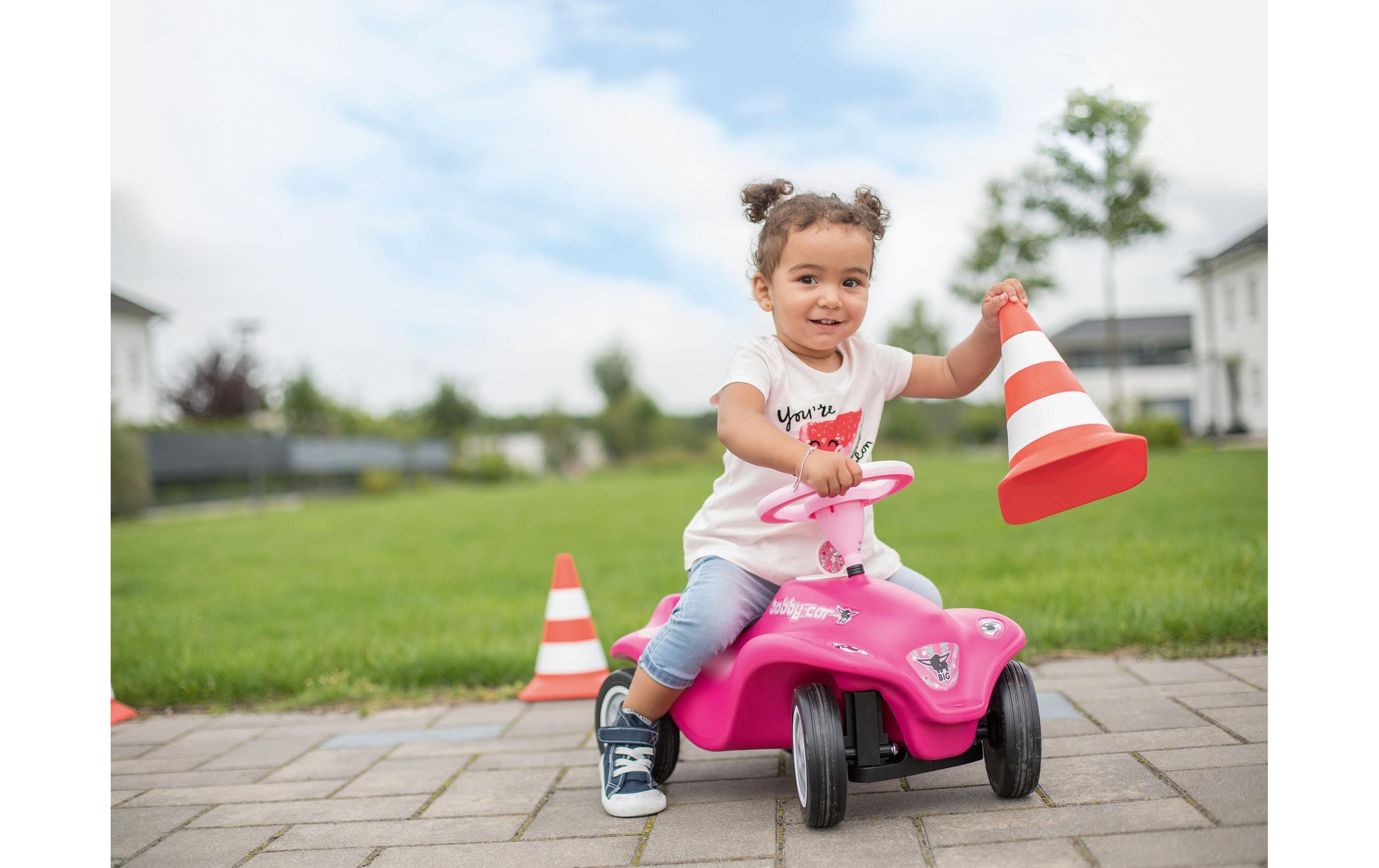 BIG Rutscherauto »BIG New Bobby Car Rockstar Girl«