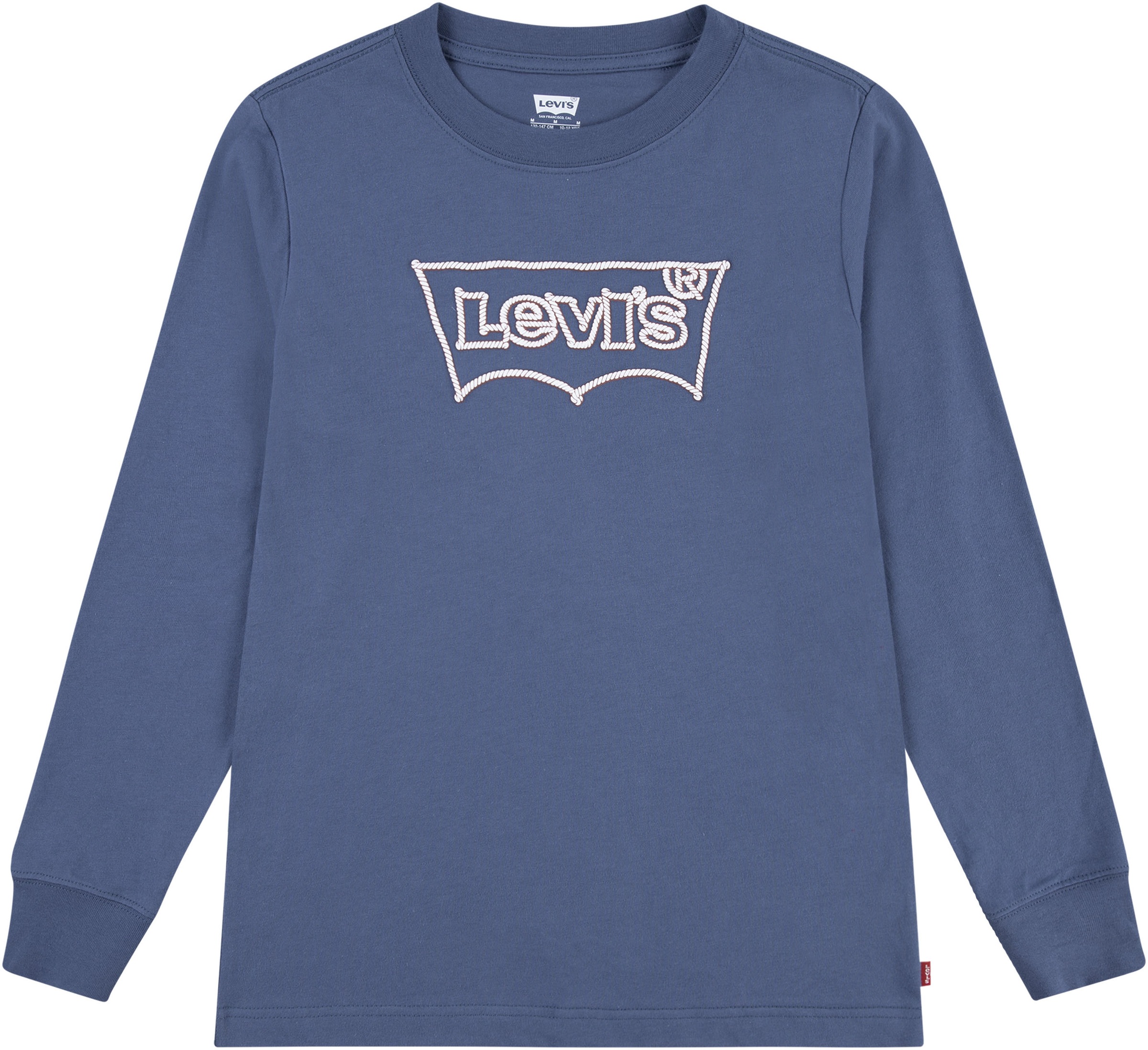 Levi's® Kids Langarmshirt »LVB ROPE BATWING LS TEE« mit 3D-Effekt for BOYS