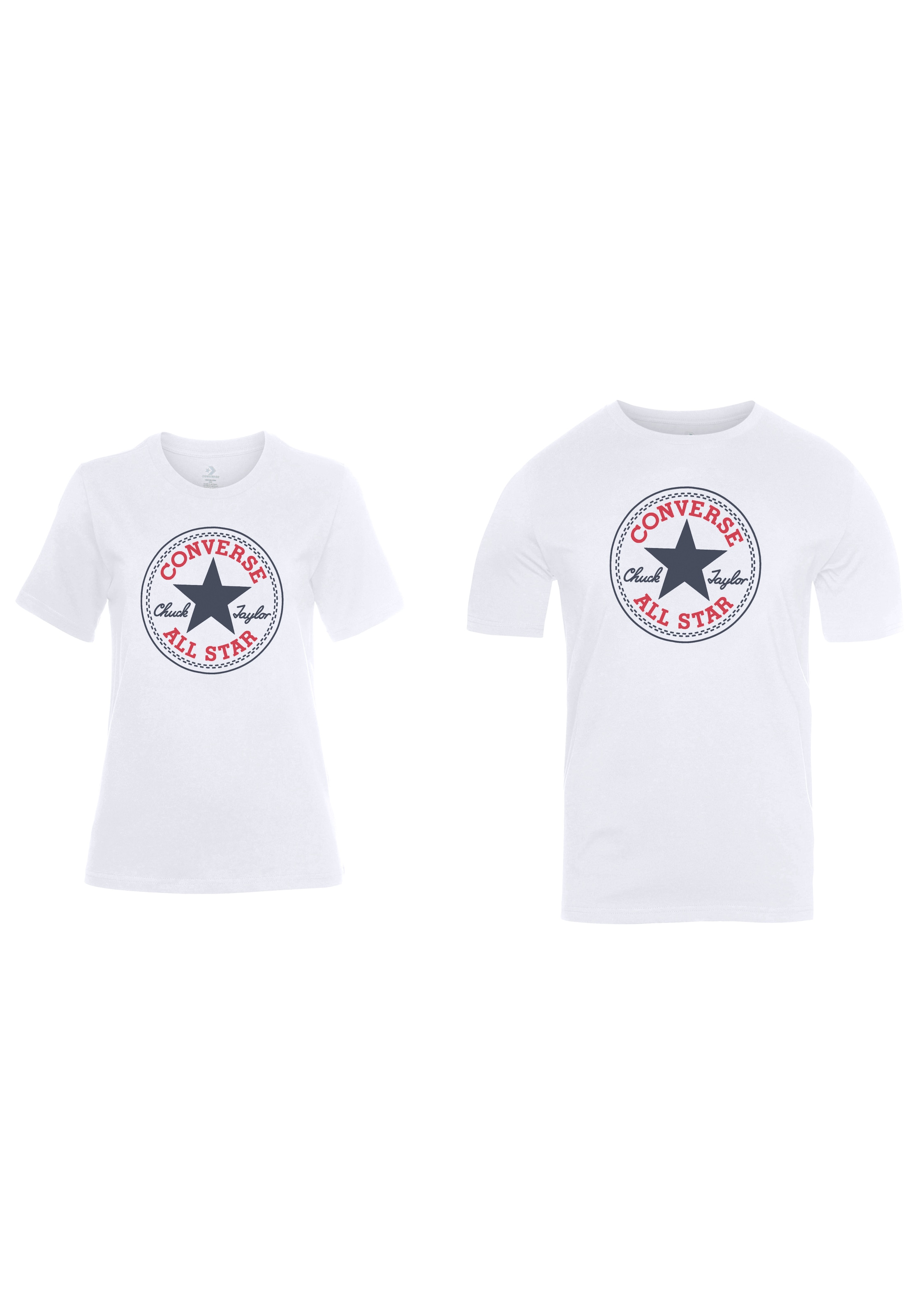 Converse T-Shirt »CONVERSE GO-TO CHUCK TAYLOR CLASSIC PATCH TEE«, Unisex