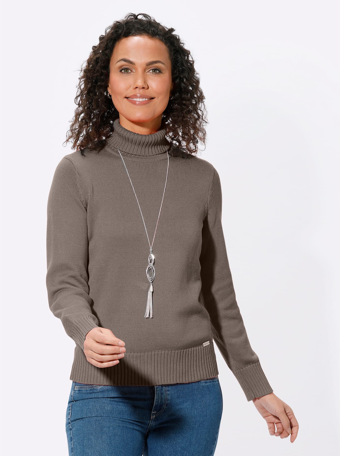 Casual Looks Rollkragenpullover »Pullover«
