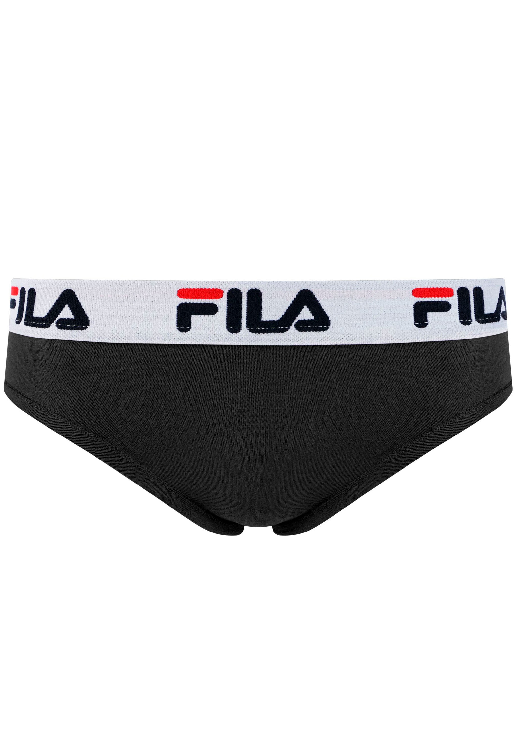 Fila Brasilslip, (3er Pack), mit elastischem Logobund