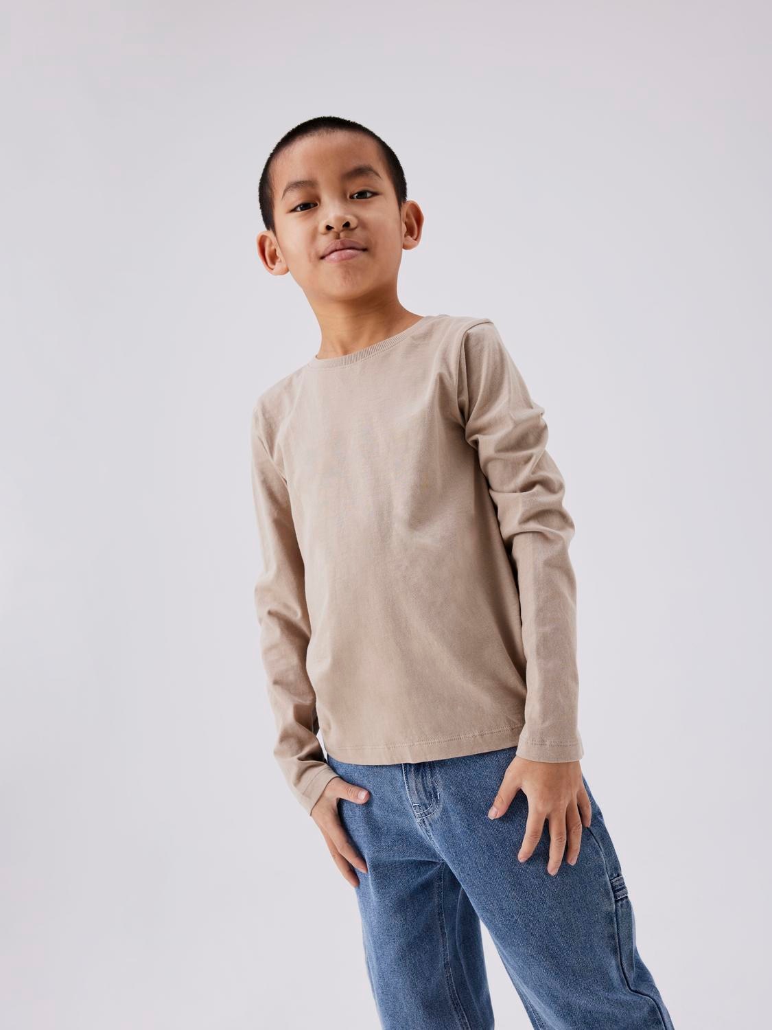 Name It Langarmshirt »NKMVOBBO LS NREG TOP NOOS«