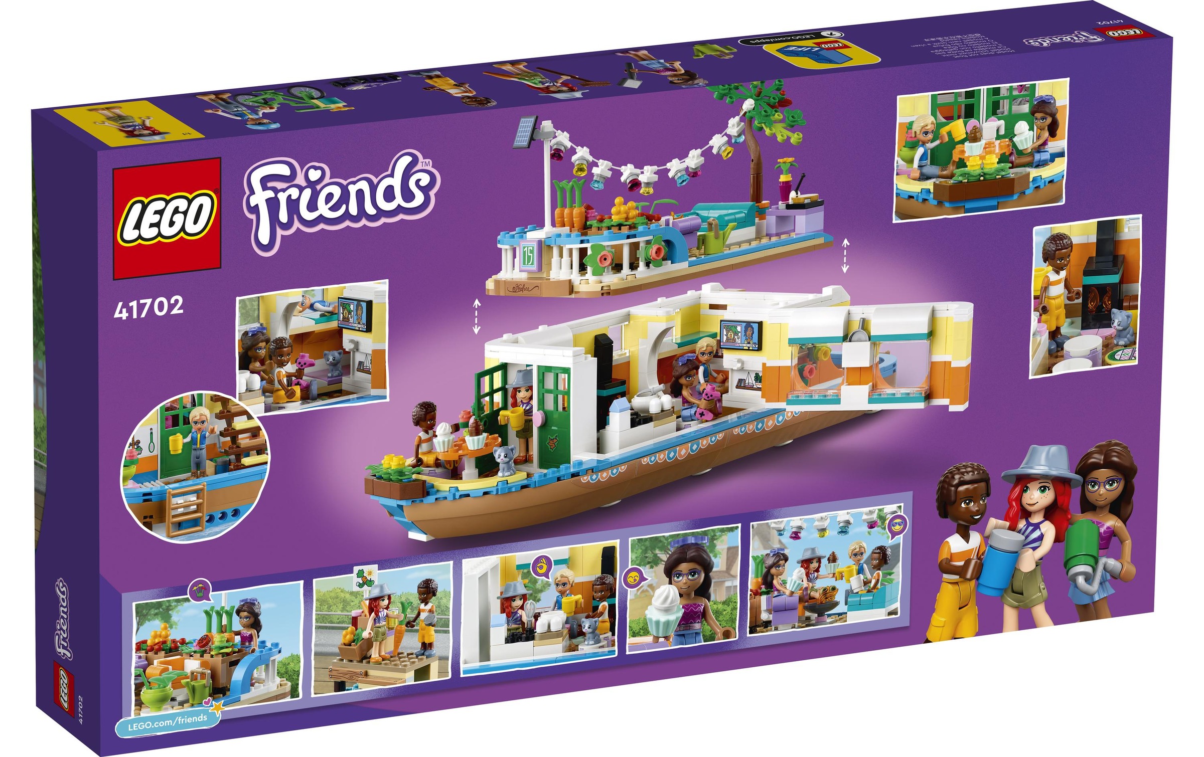 LEGO® Spielbausteine »Hausboot 41702«, (737 St.)