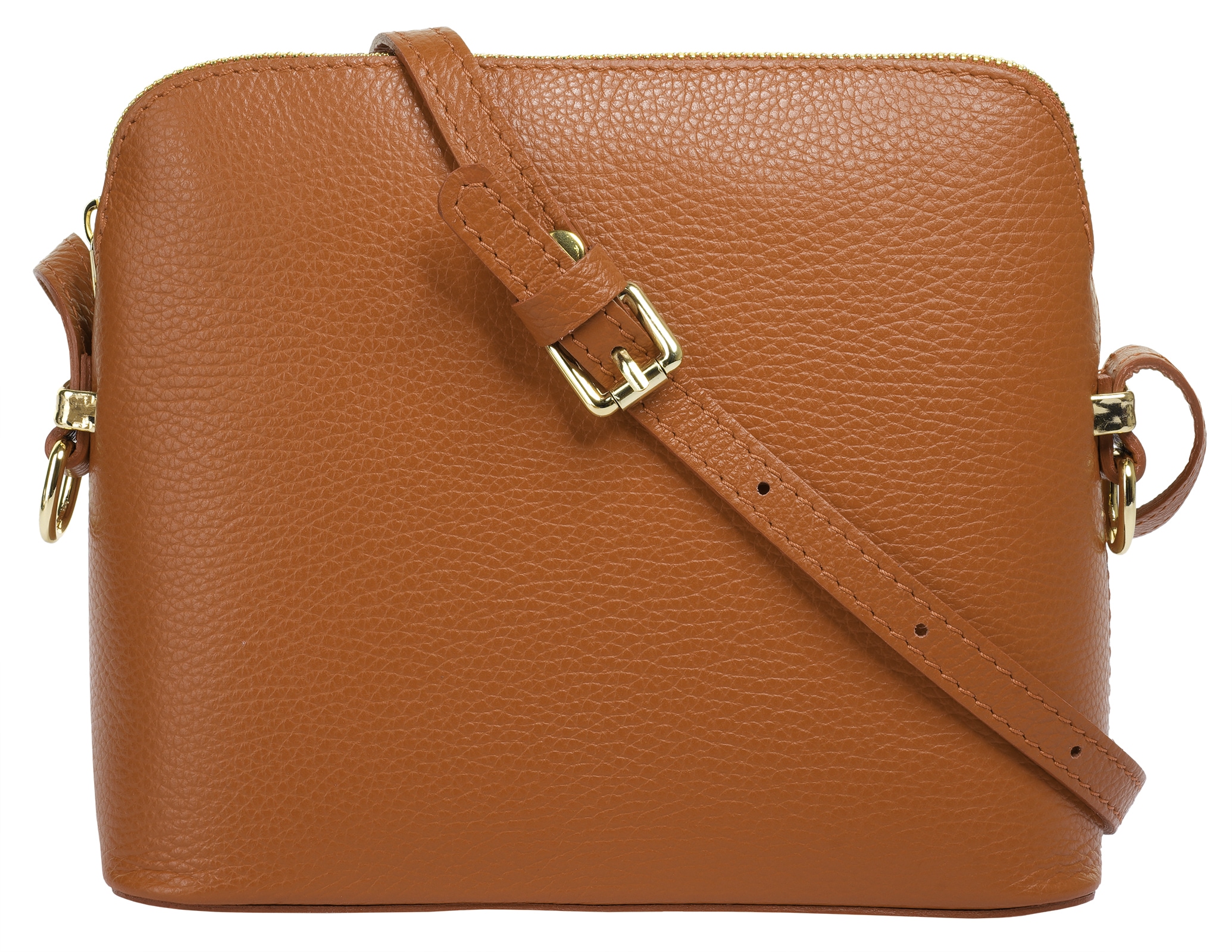 Cluty Umhängetasche echt Leder, Made in Italy