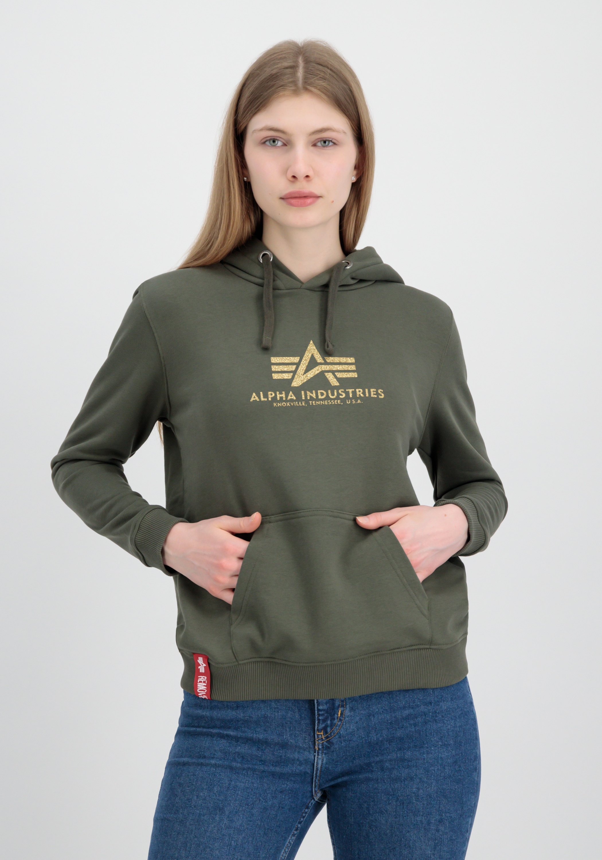 Hoodie »Alpha Industries Women - Hoodies New Basic Hoodie G Wmn«