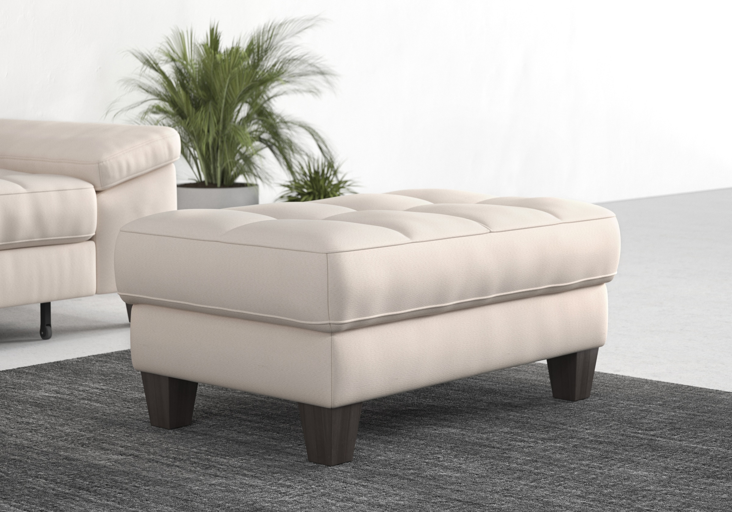 sit&more Stauraumhocker »Westham«, wahlewise mit/ohne Federkern