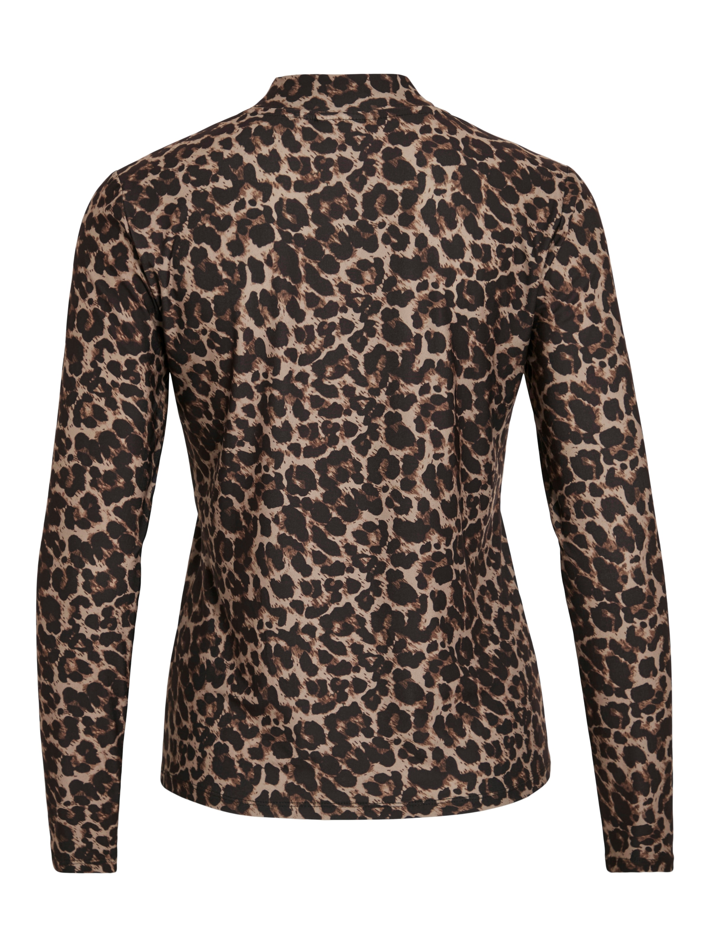 Vila Stehkragenshirt »VILEOA L/S ROLLNECK TOP - NOOS«